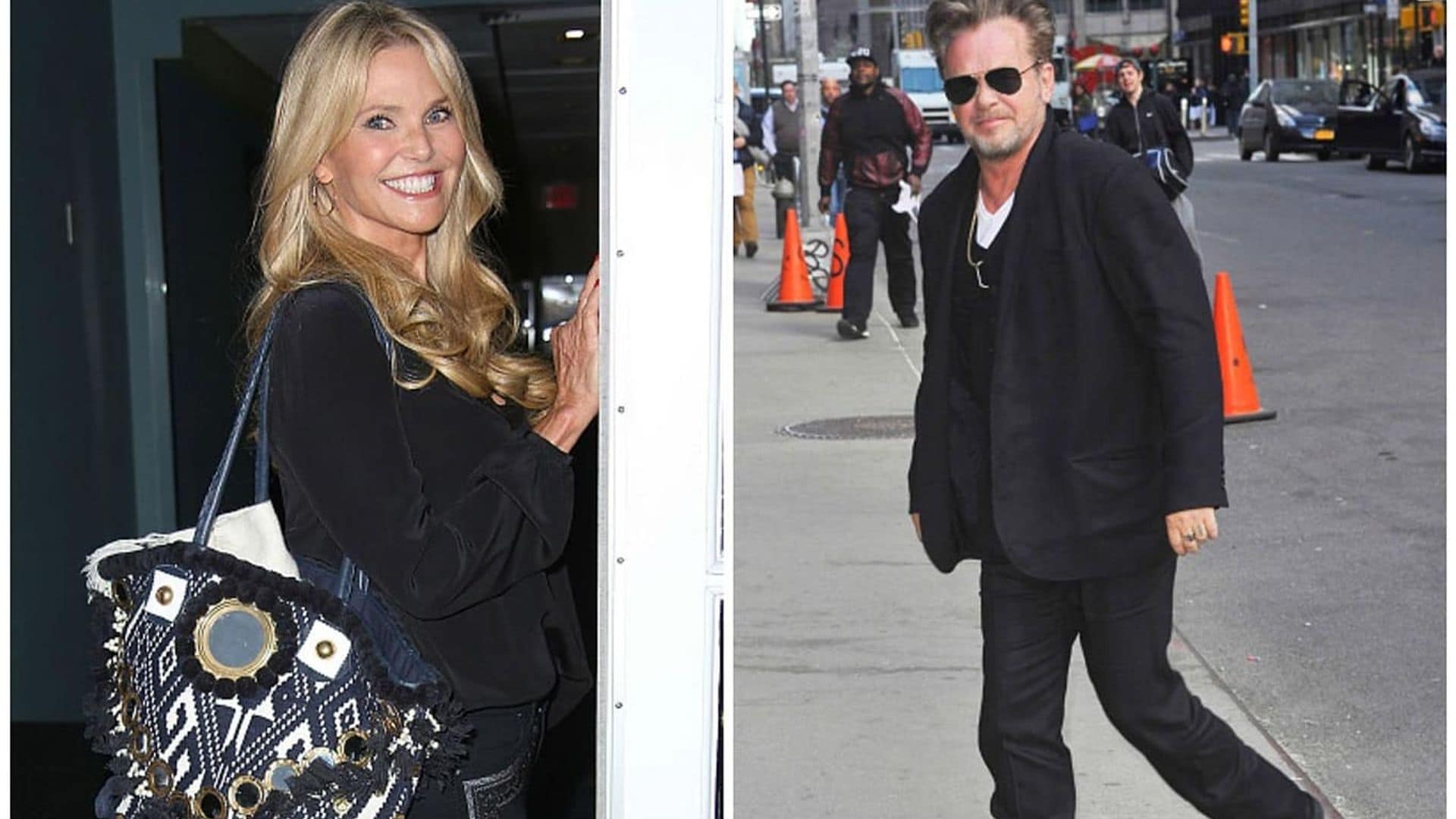 Christie Brinkley and John Mellencamp heat up NYC for date night