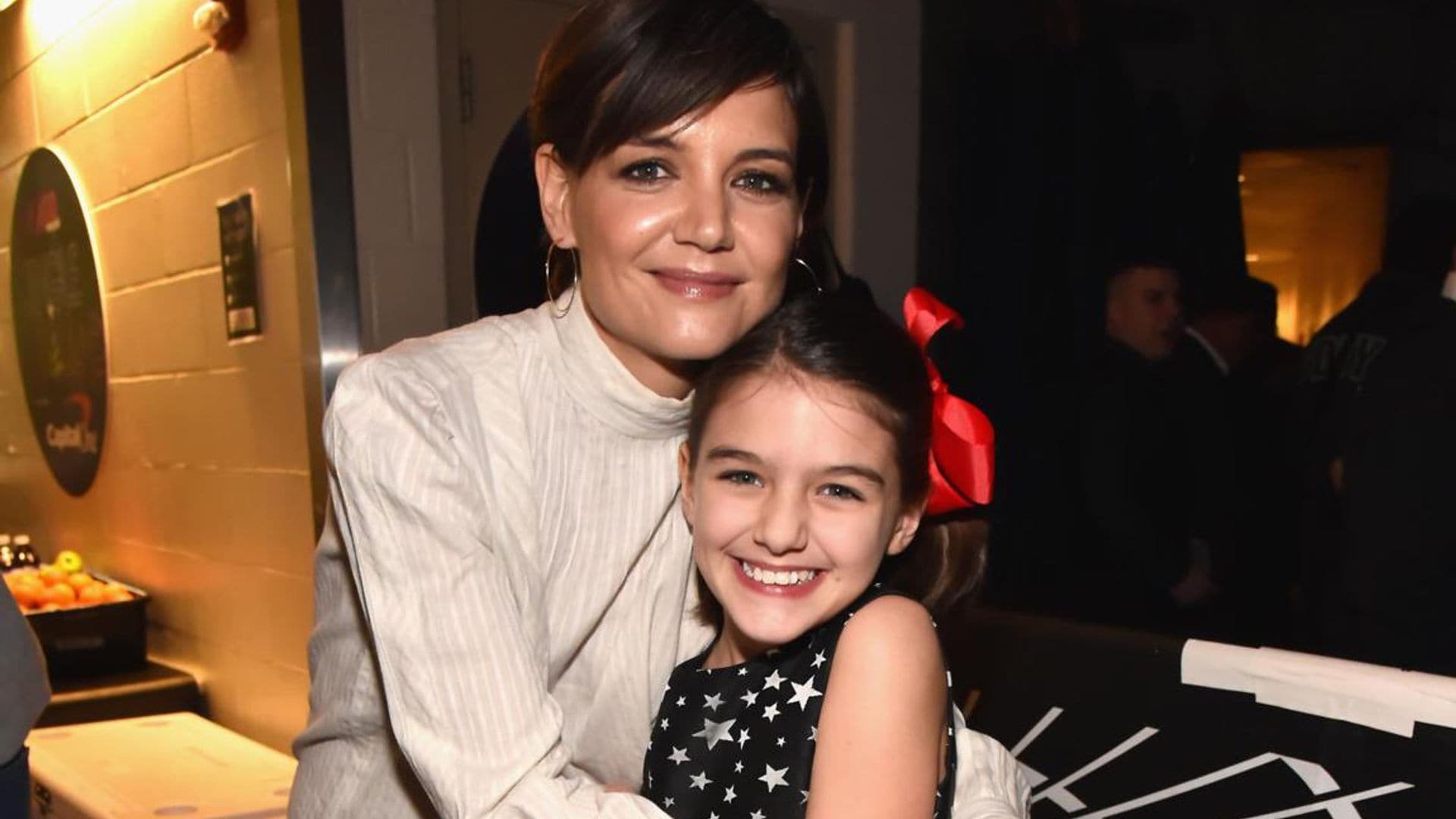 Katie Holmes shares emotional moments in quarantine