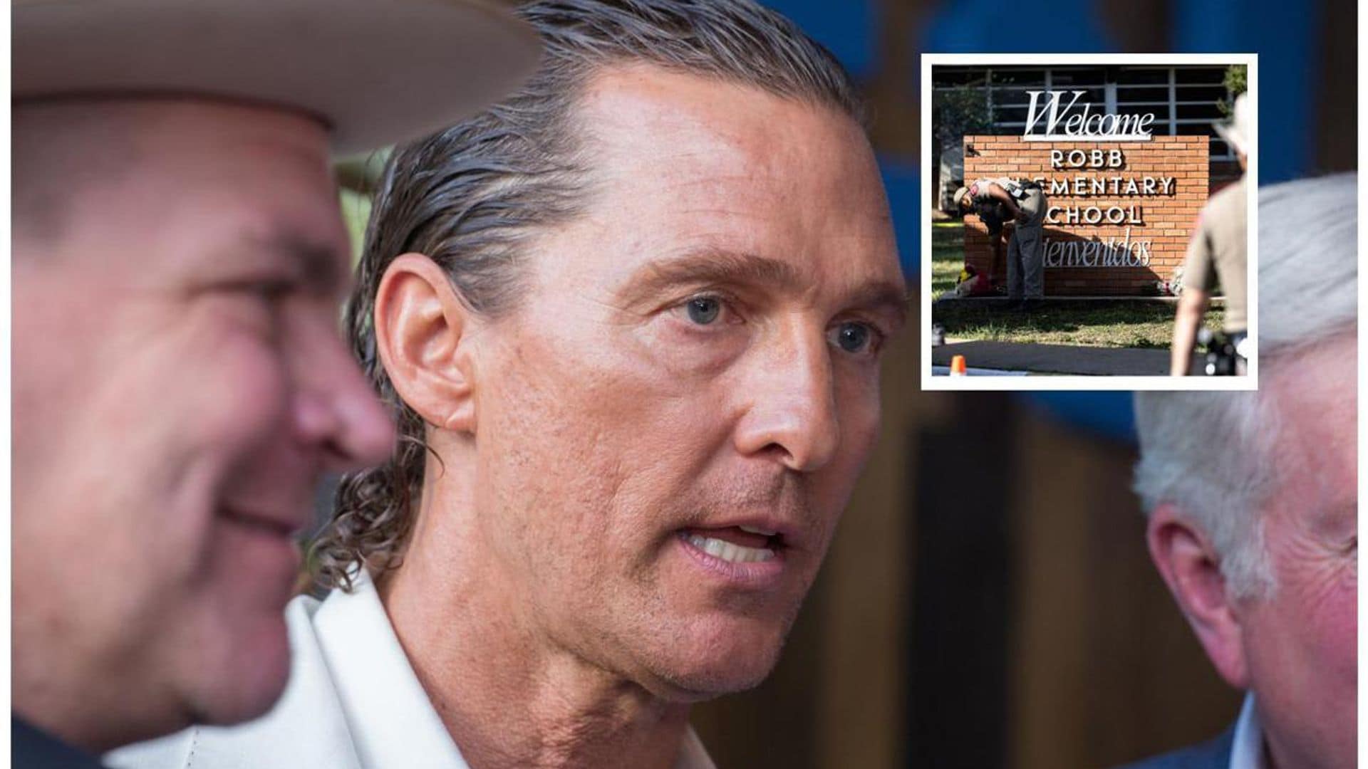 Matthew McConaughey shares emotional message following school shooting in his hometown