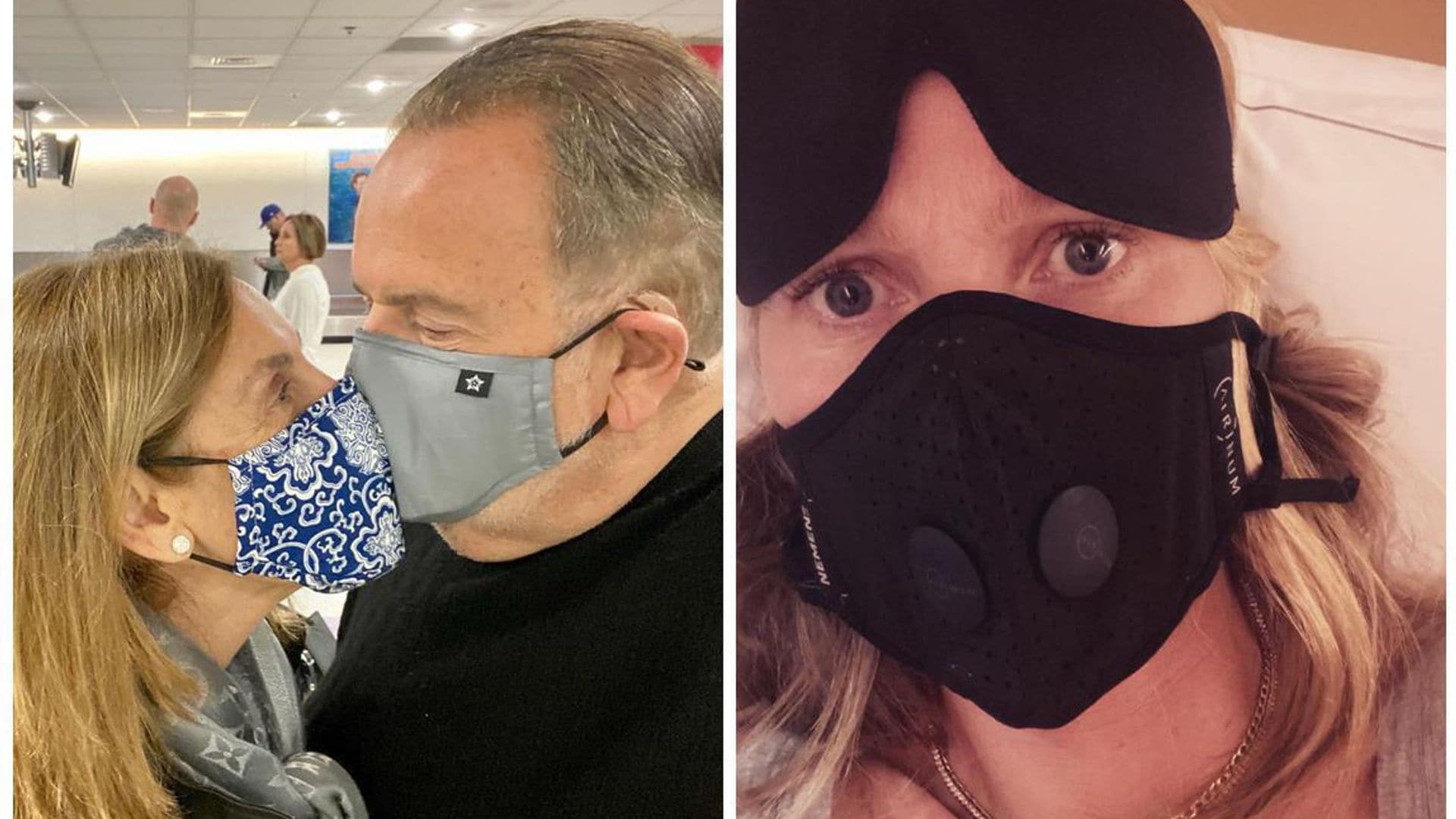 Celebrities are taking travel precautions against coronavirus