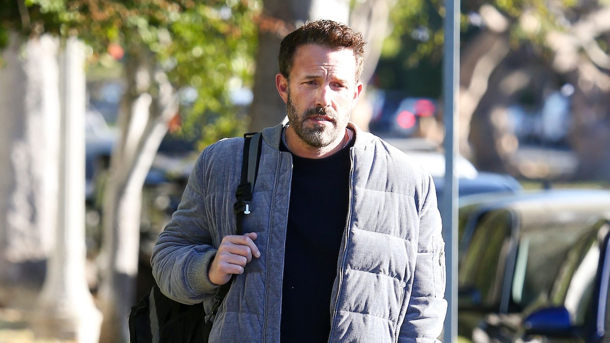 Ben Affleck smiles on his way to work despite Jennifer Lopez’s relationship problems