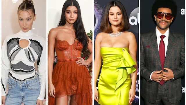 Bella Hadid, Yovanna Ventura, Selena Gomez and The Weeknd