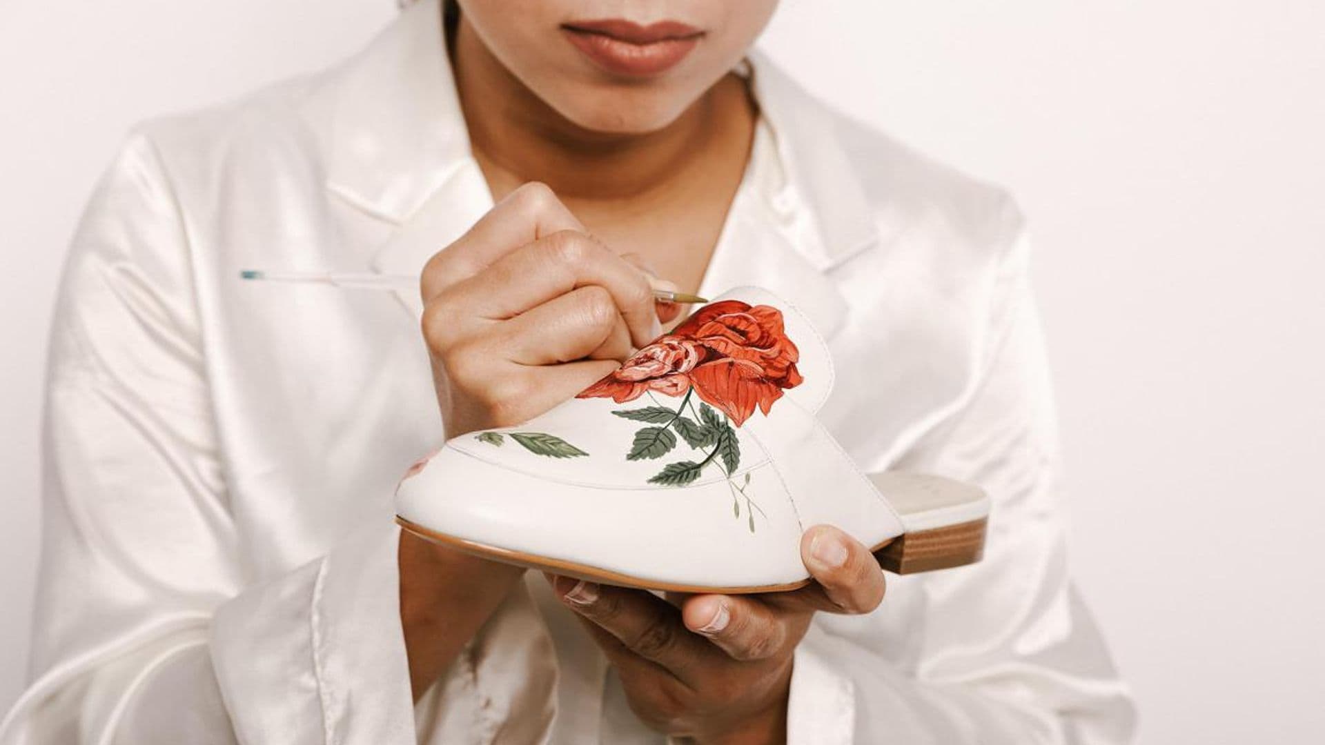 Meet the Latina shoe designer providing a canvas for local artists