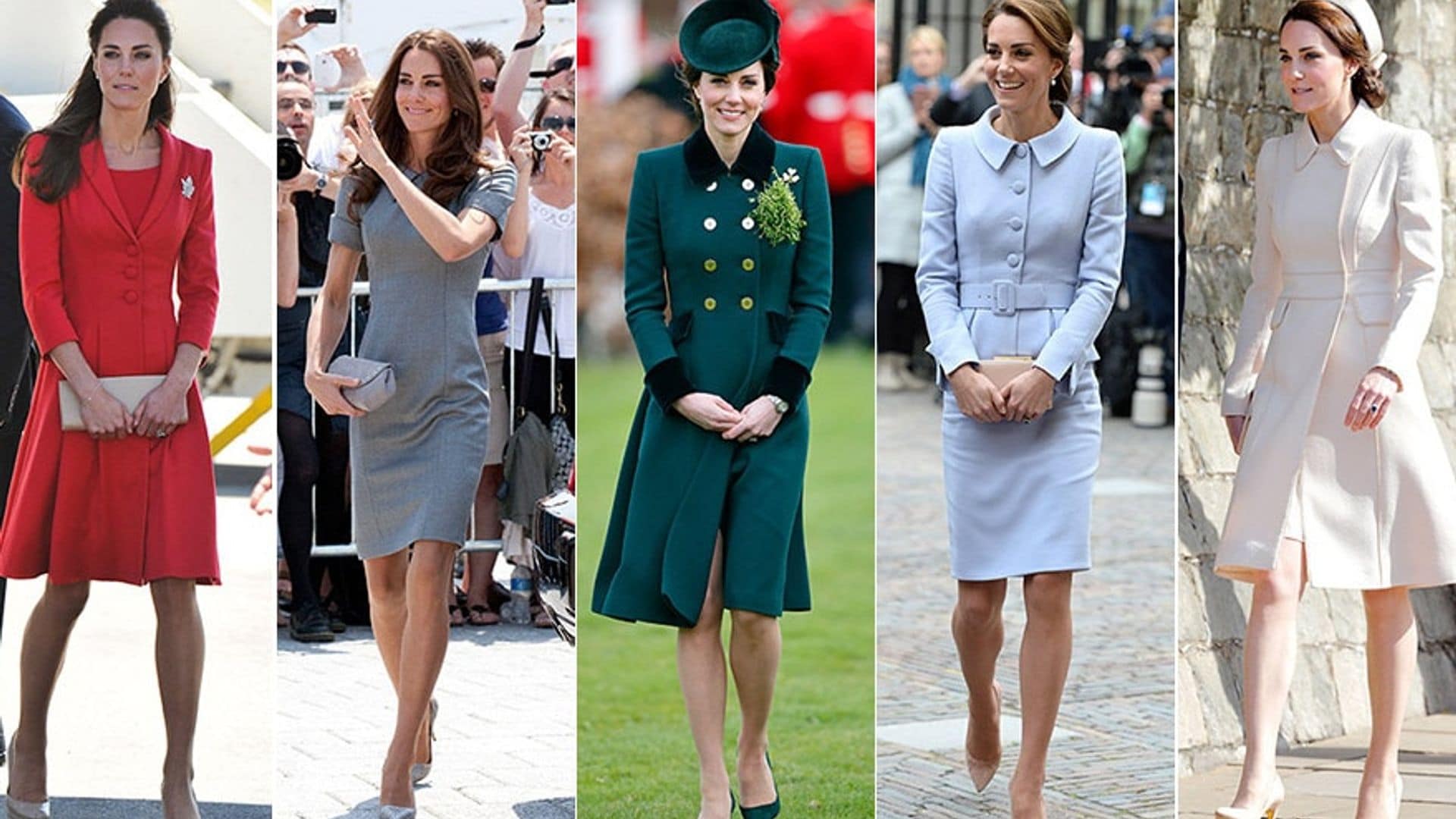 Kate Middleton's top looks by Princess Diana favorite Catherine Walker