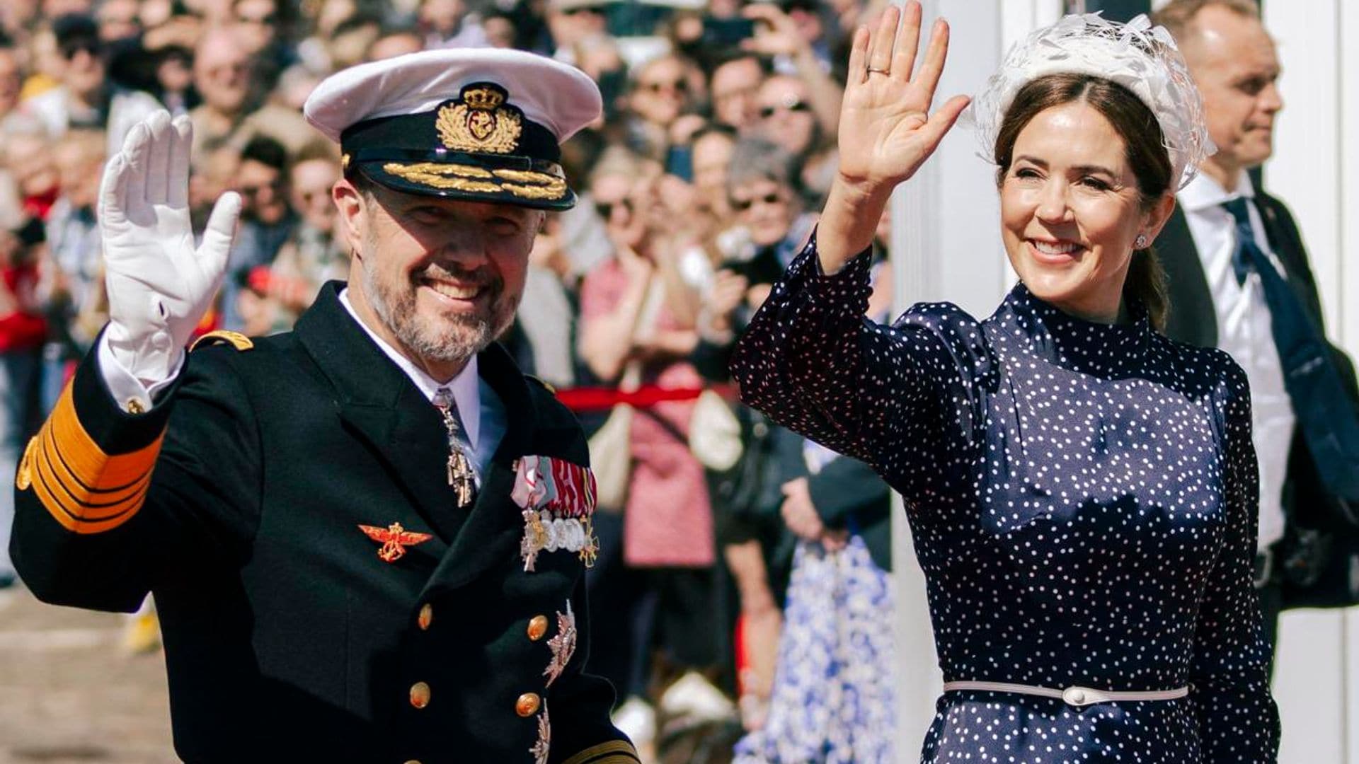 Queen Mary and King Frederik continue royal tradition