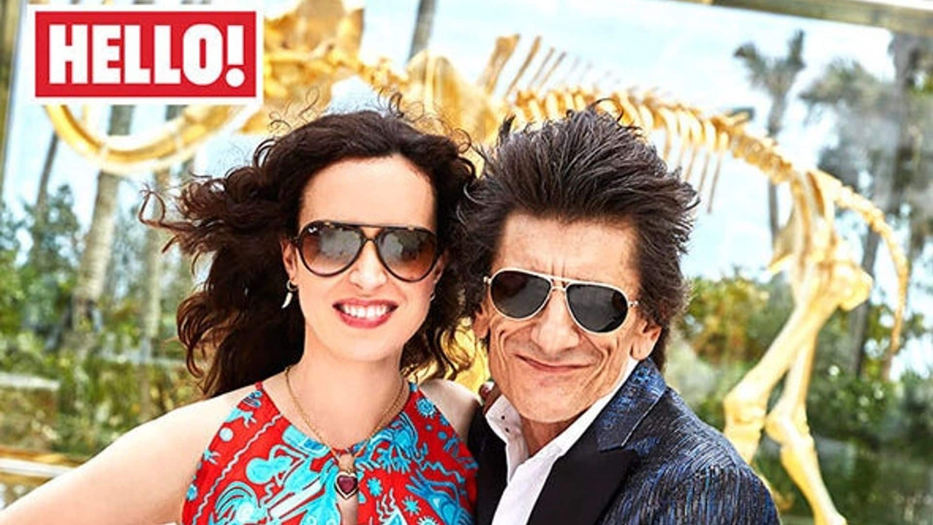 Ronnie Wood exclusively shares his excitement at becoming a father again