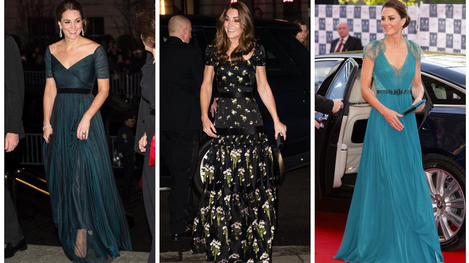 Kate Middleton: seven gala dresses she’s re-worked for maximum glamour