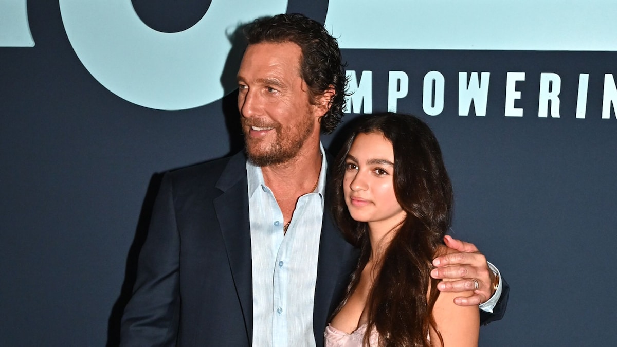 Matthew McConaughey and Camila Alves celebrate daughter's 15th birthday: 'Your name says it all'