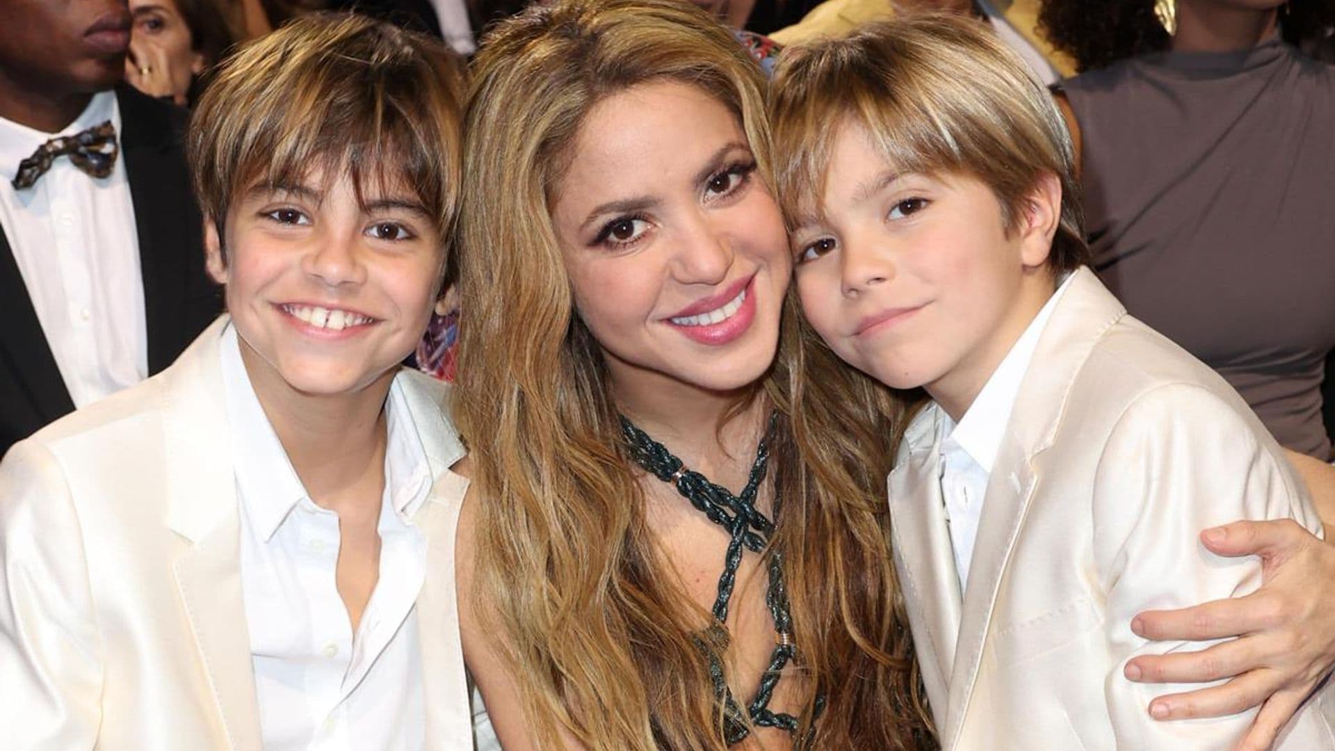 Shakira y sus hijos