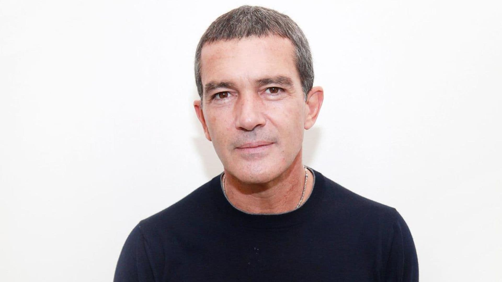 Antonio Banderas reacts to his first Oscar nomination