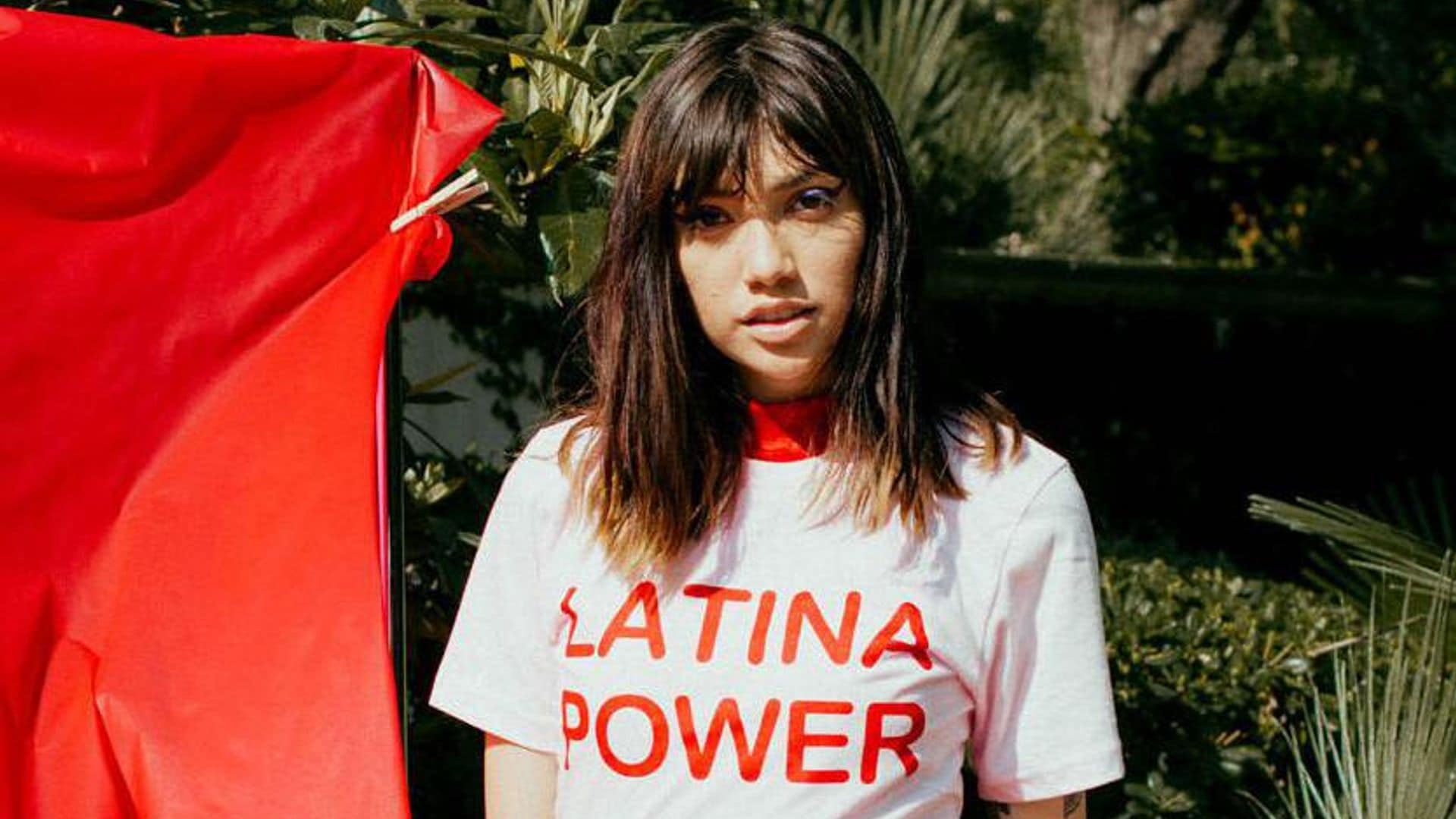 Meet the designer behind the Latina Power t-shirts celebrities are wearing on Latina Equal Pay Day