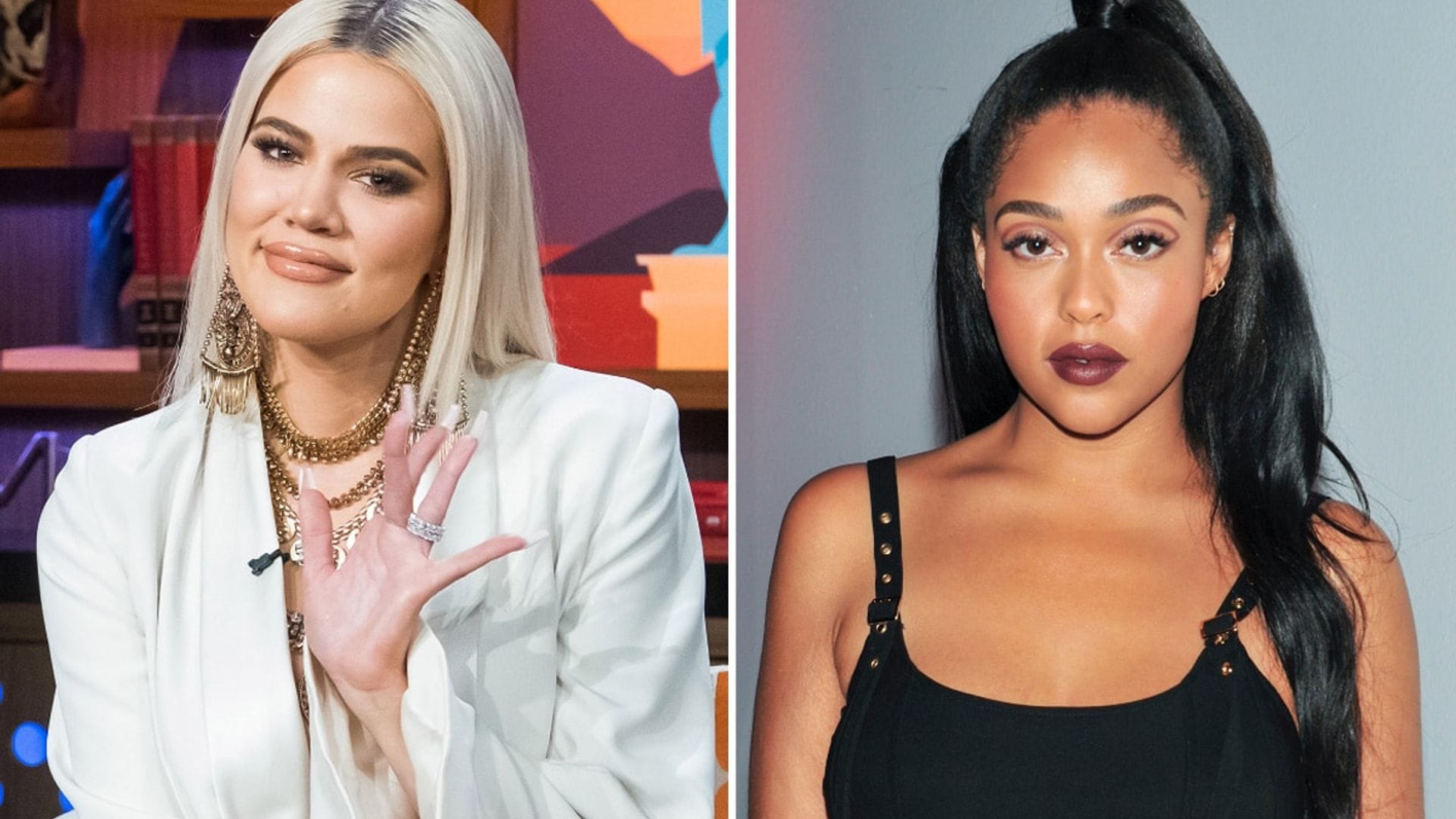 Khloe Kardashian and Jordyn Woods