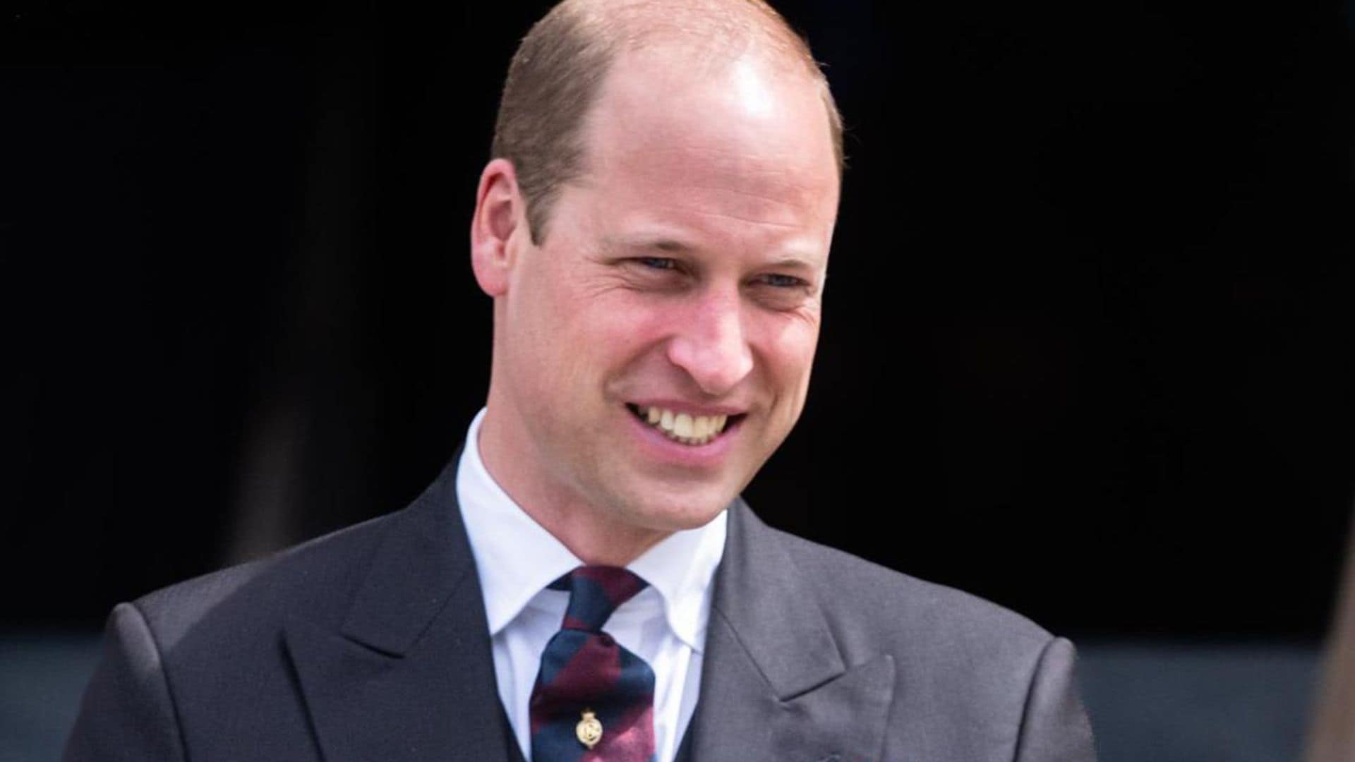 Prince William spotted selling magazines on the streets of London