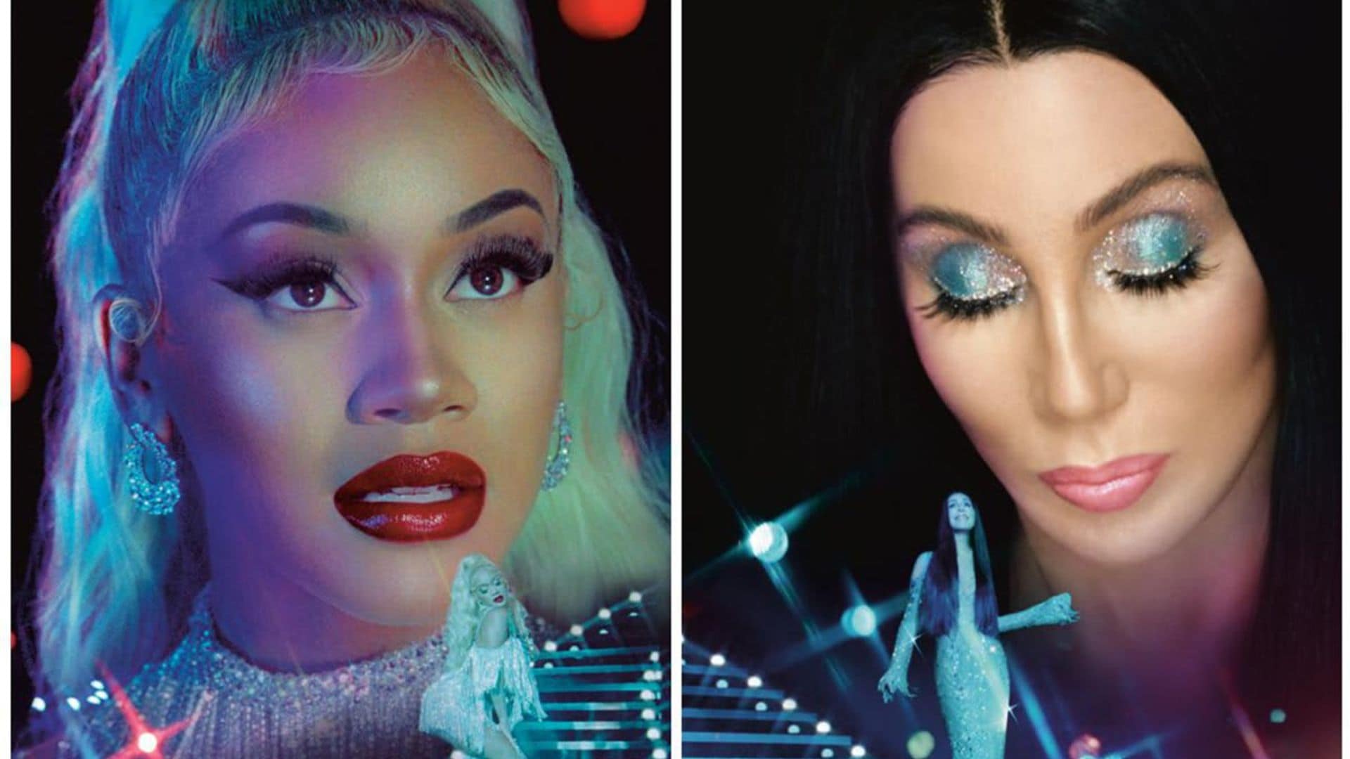 Cher and Saweetie accepted M·A·C Cosmetics latest challenge and put their makeup to the test