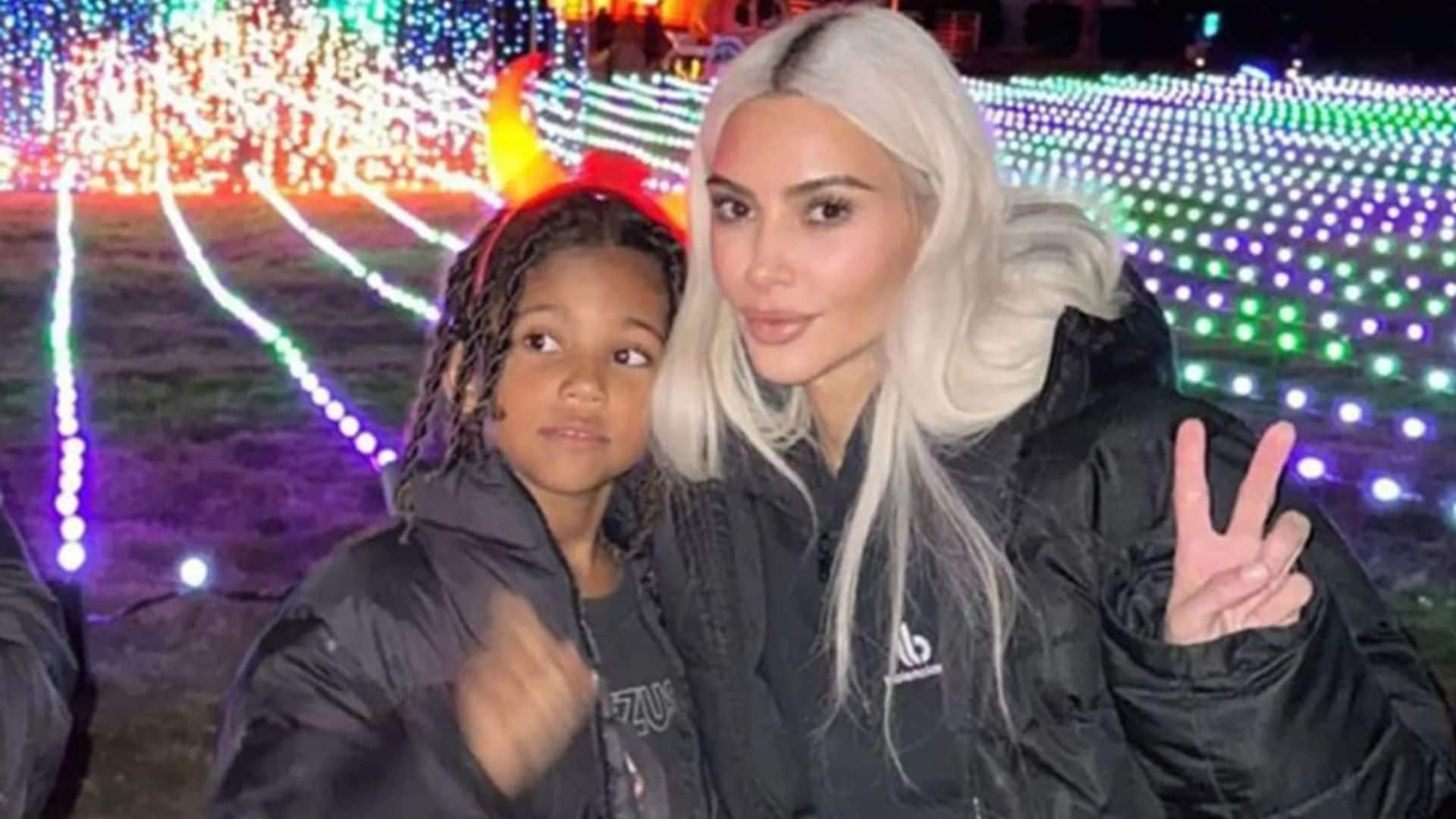 Kim Kardashian goes on Halloween adventure with her kids amid Kanye West controversy
