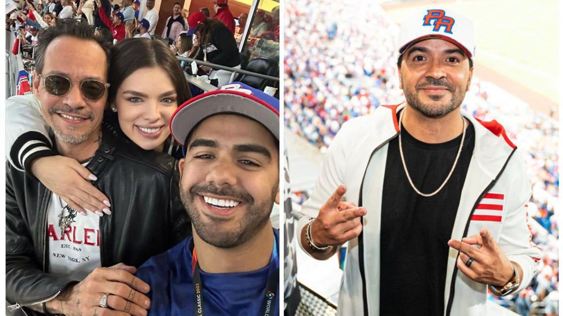 Celebs at the world Baseball Classic in Miami