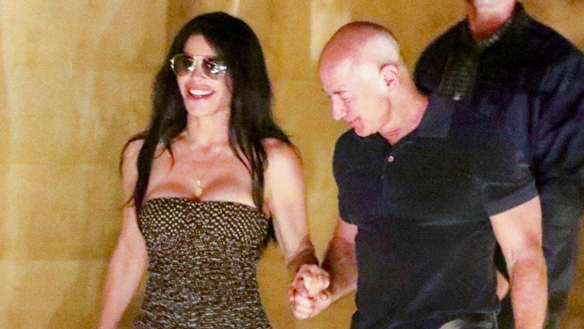 Lauren Sanchez and Jeff Bezos spotted out for dinner in Malibu