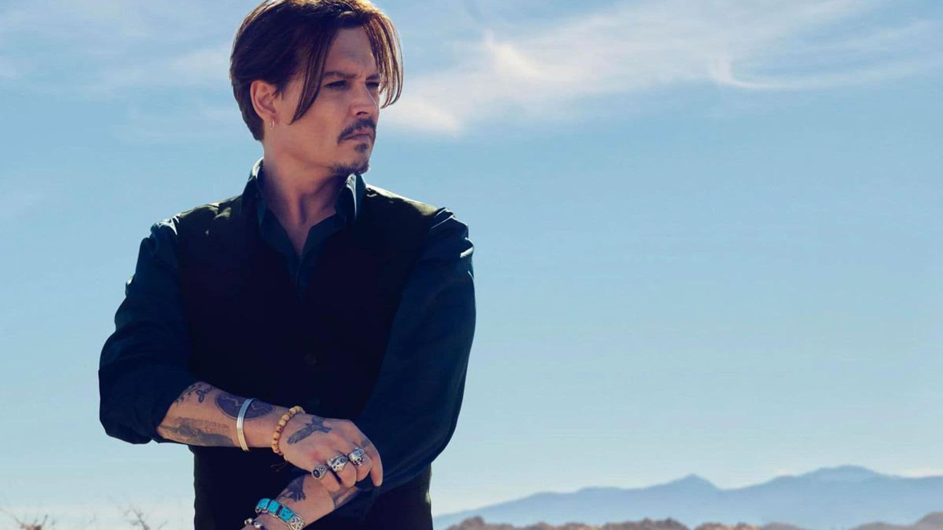 Johnny Depp signed the biggest contract for a men’s fragrance to date