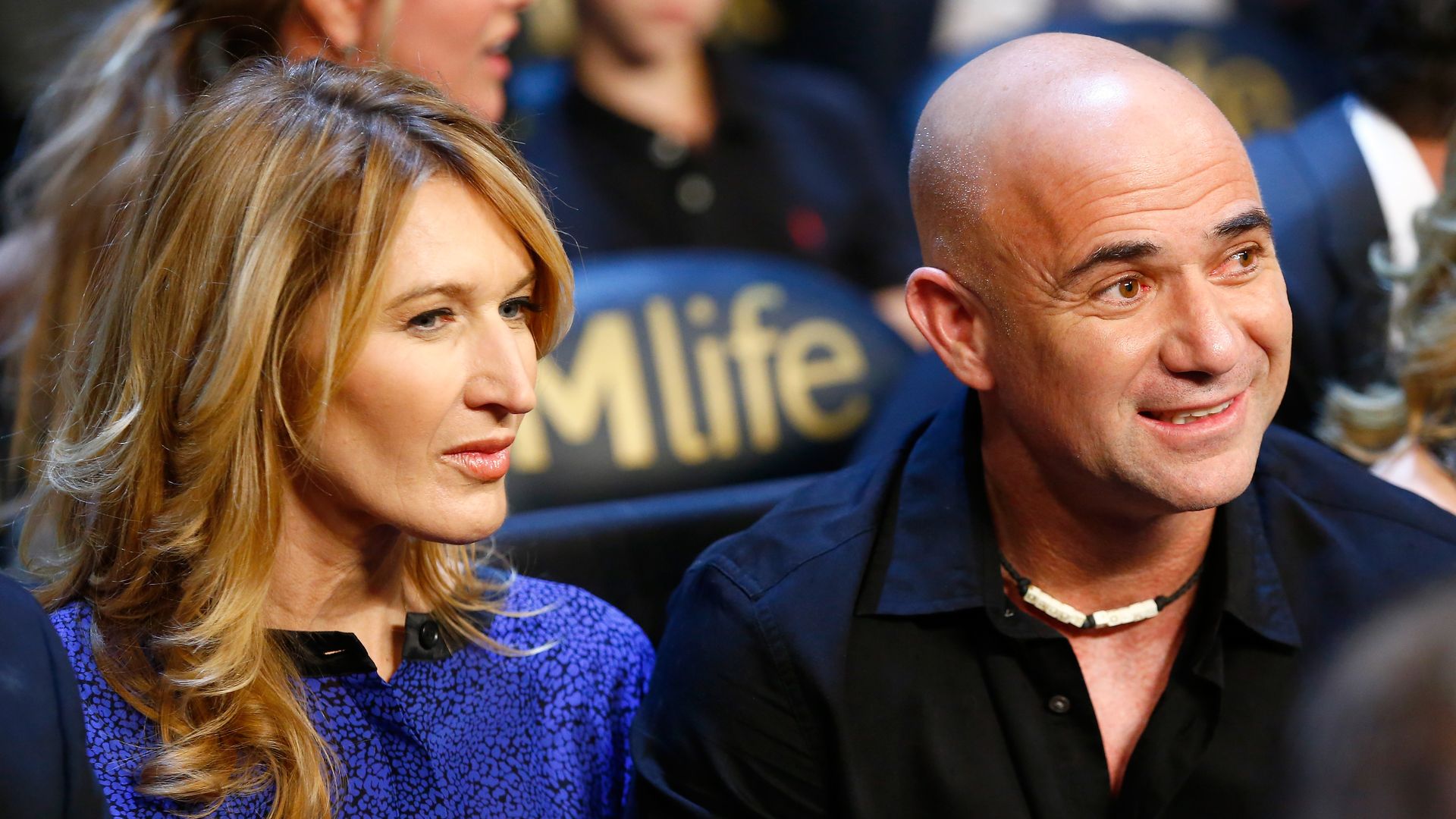 Andre Agassi and Steffi Graf