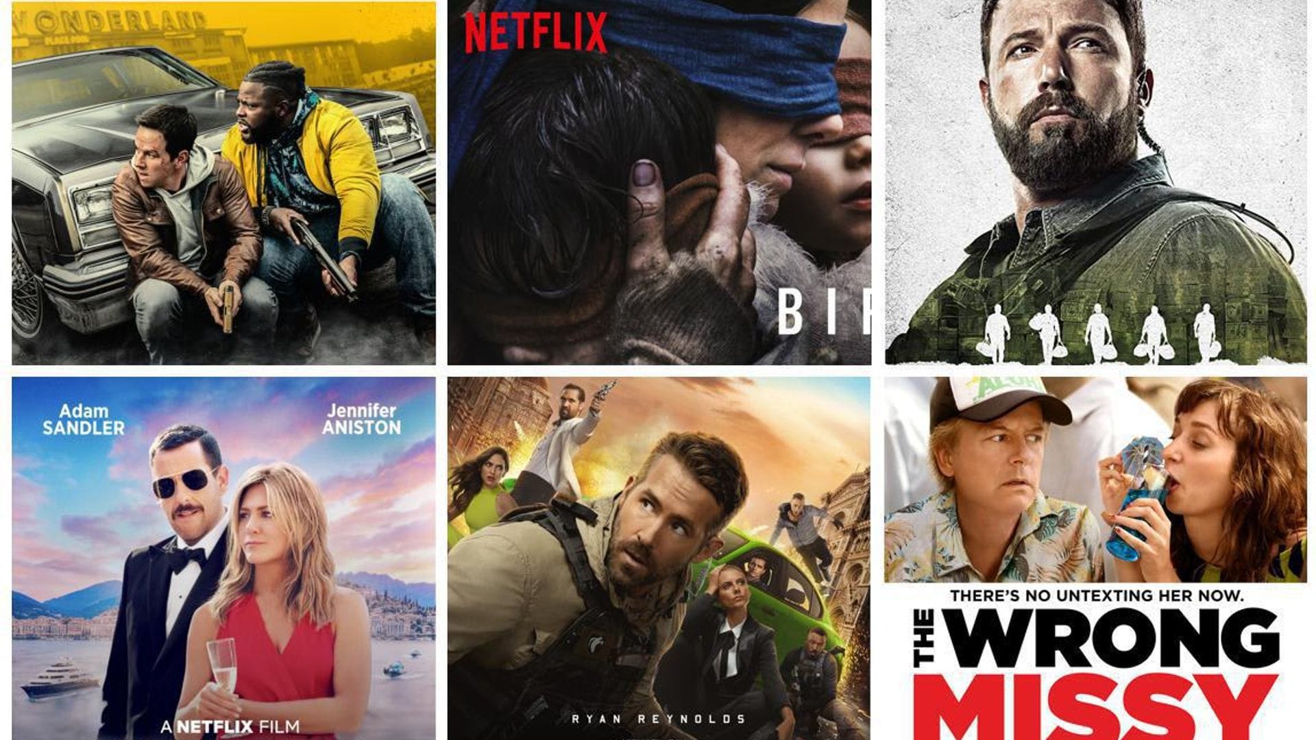 The top 10 most viewed movies on Netflix