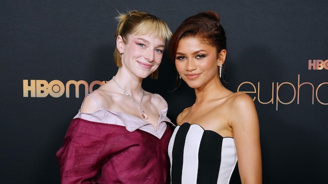 Hunter Schafer and Zendaya