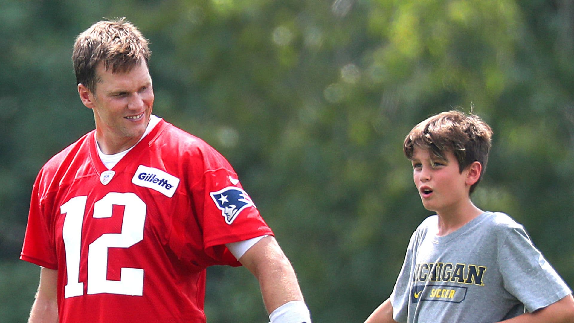 Tom Brady celebrates his VERY TALL son Jack's 17th birthday and shares his least favorite thing about him