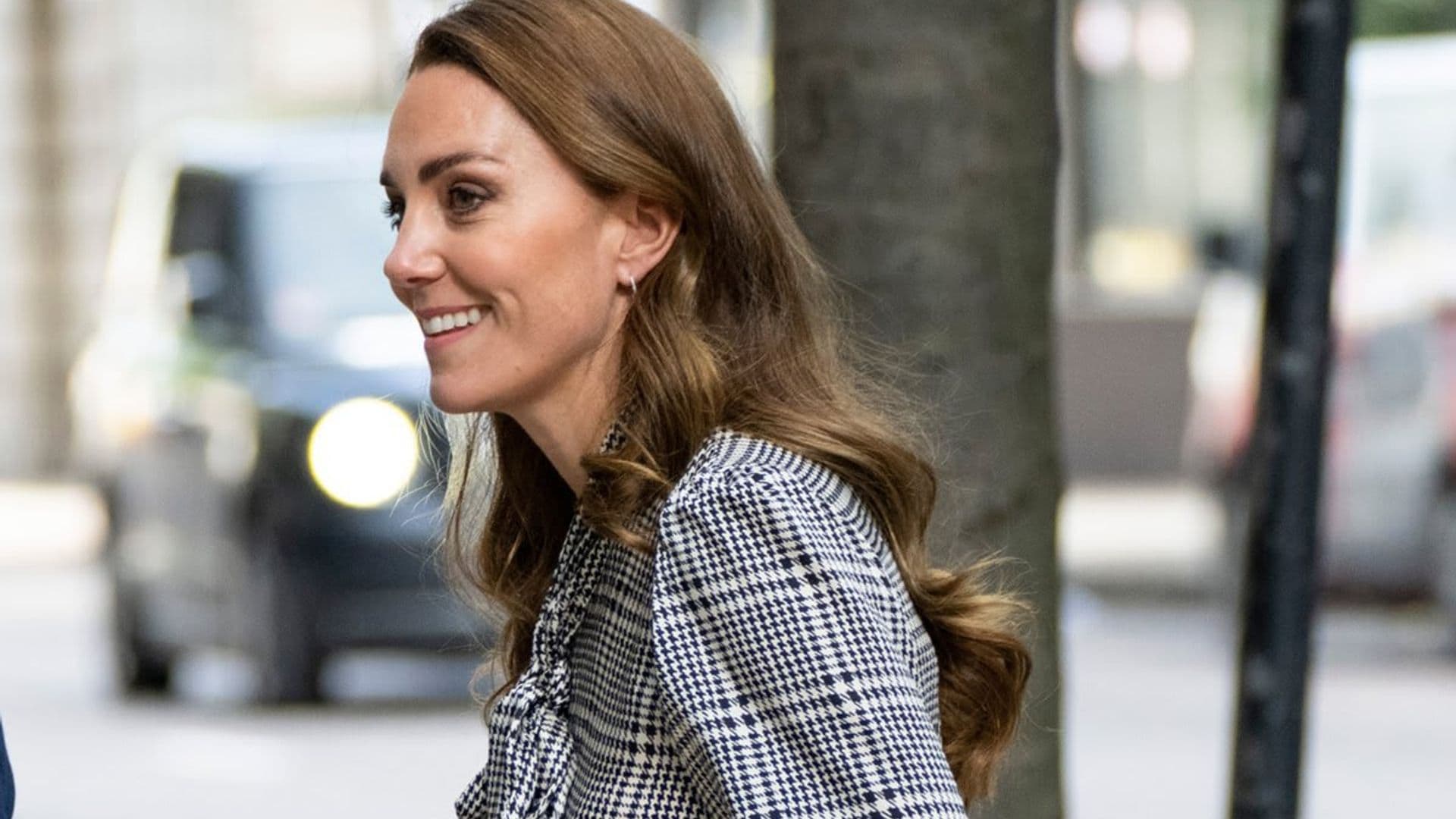 Kate Middleton wears Zara dress to university in London