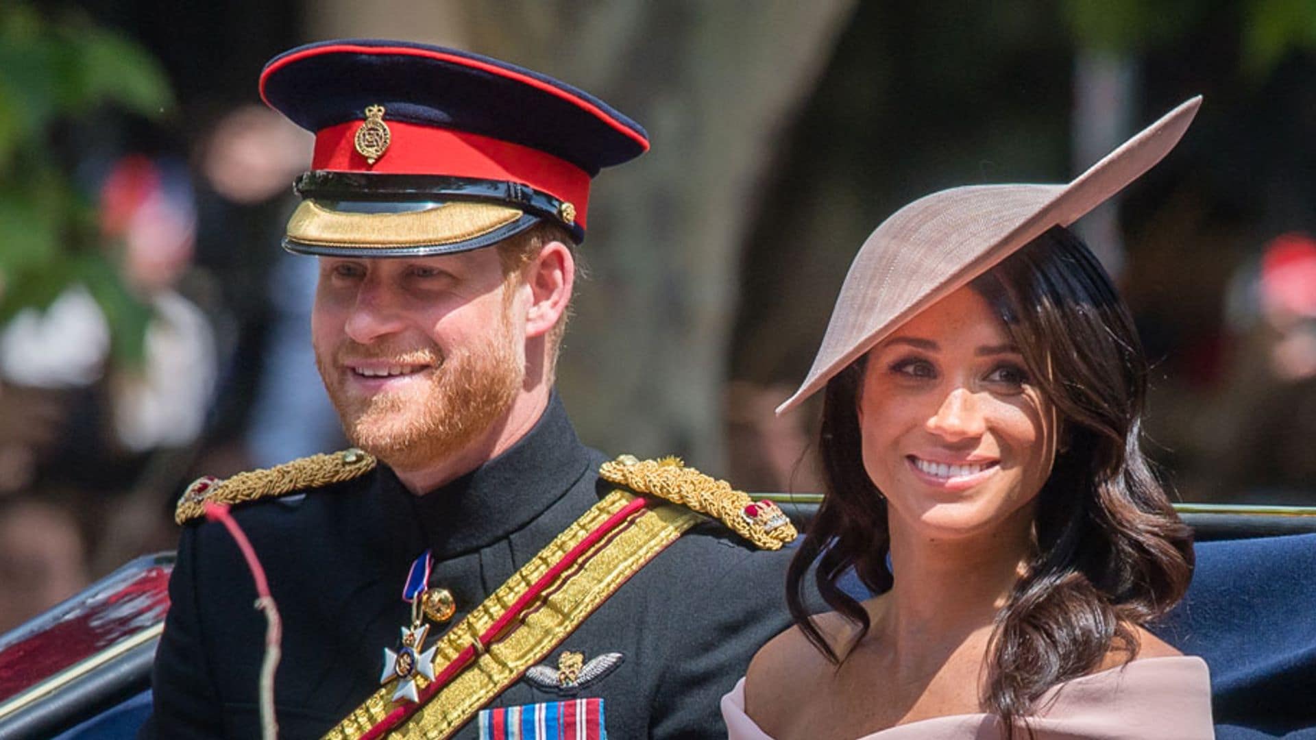 How Meghan Markle made it through her first Trooping the Colour with Prince Harry's help