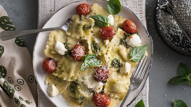 caprese ravioli