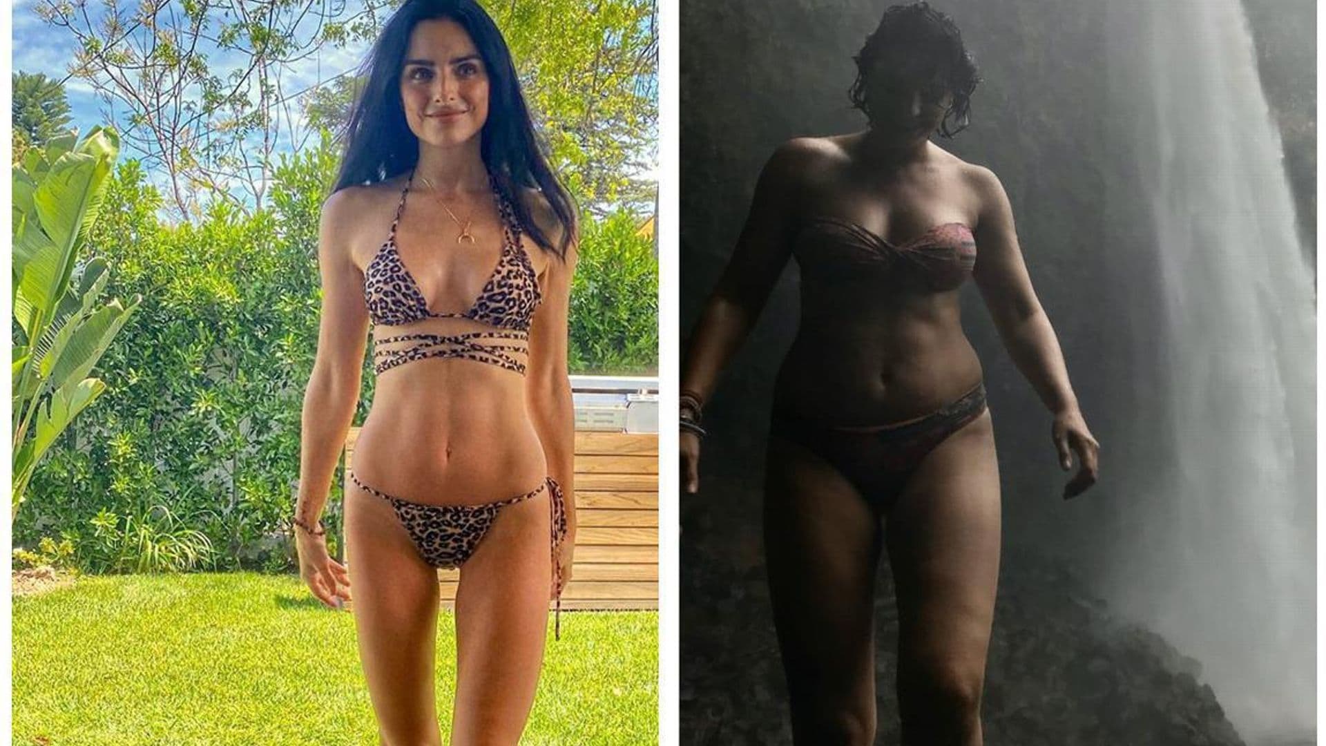 Aislinn Derbez shares unseen post-baby body photos and discusses weight loss ‘journey of drastic changes’