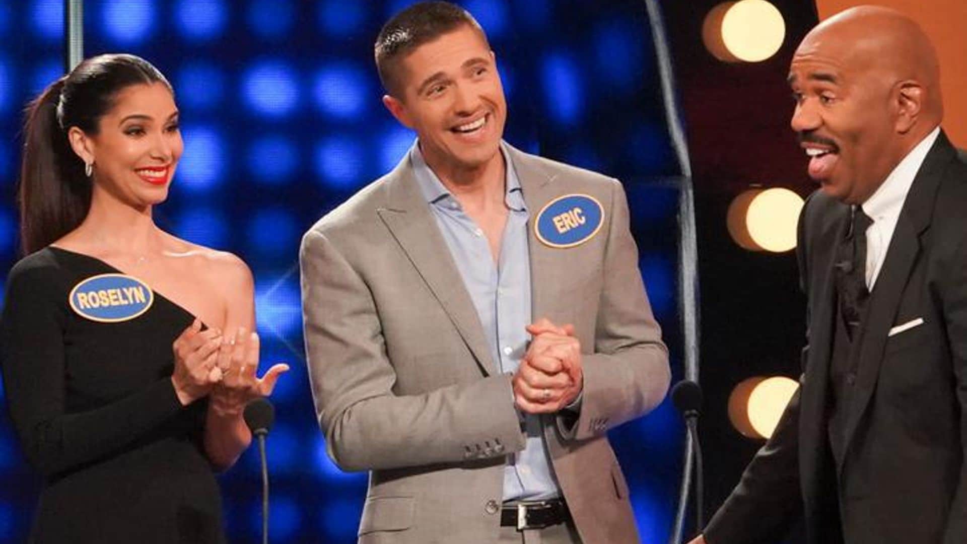 Did you catch Roselyn Sanchez and Eric Winter on Celebrity Family Feud?