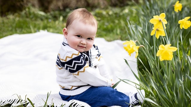 Prince Charles of Luxembourg celebrates first birthday with new photos