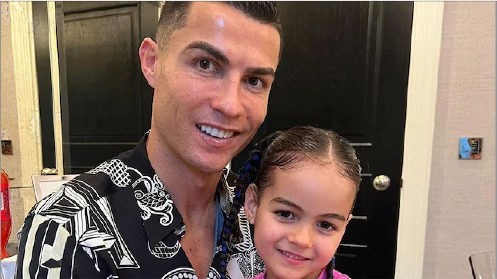 Cristiano Ronaldo laughs at his daughter Alana's heartfelt and relatable confession