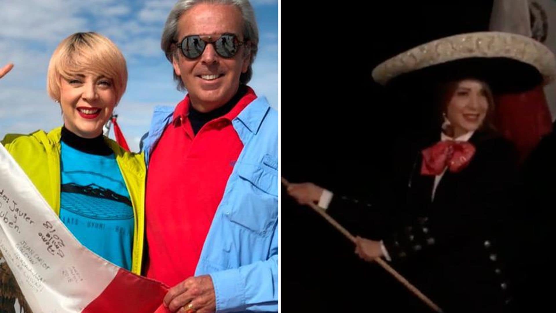 Edith Gonzalez's widower celebrates Mexico with never-before-seen video of the actress