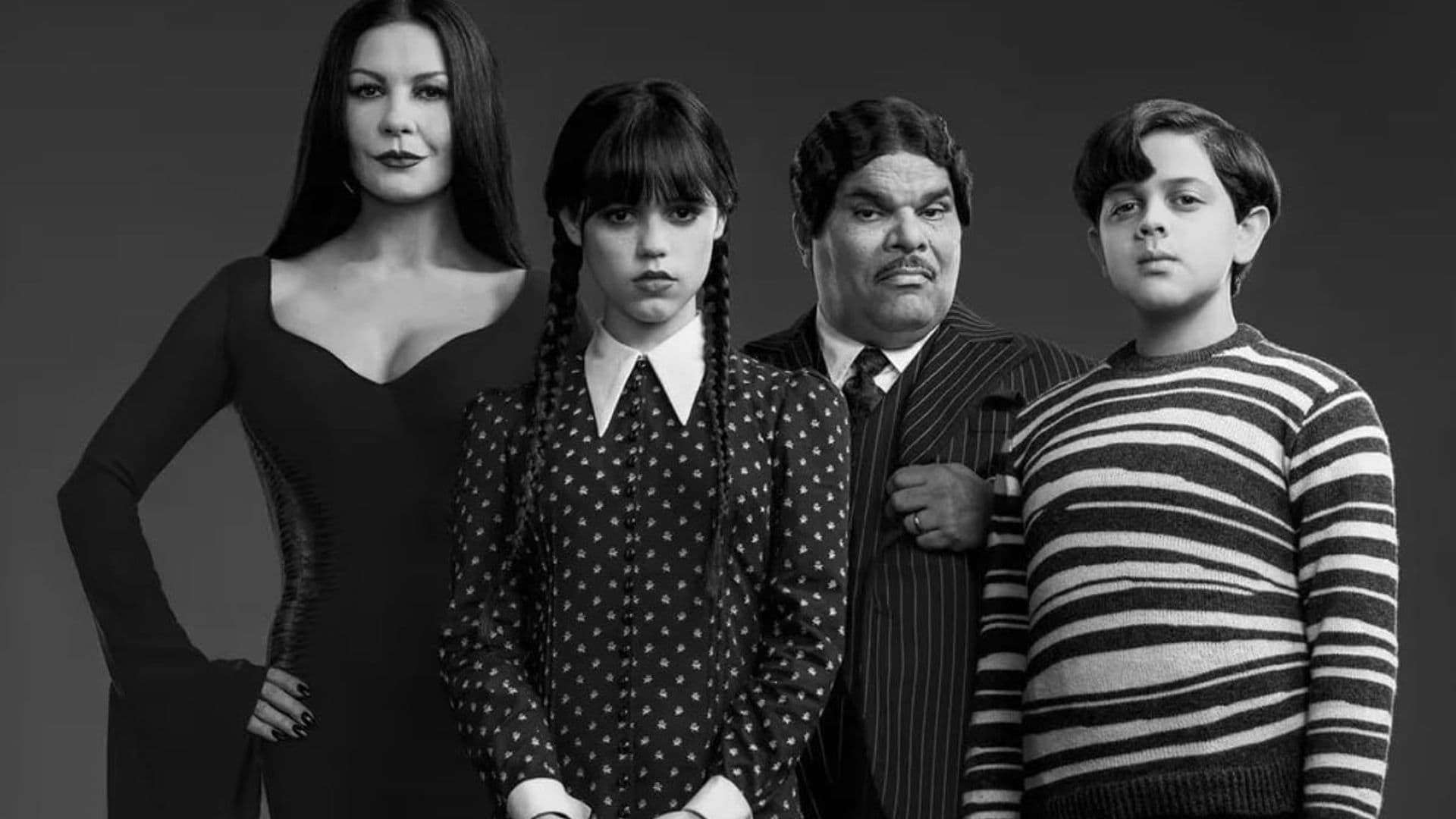 The Addams Family: First look at Catherine Zeta-Jones and Luis Guzmán as the Parents