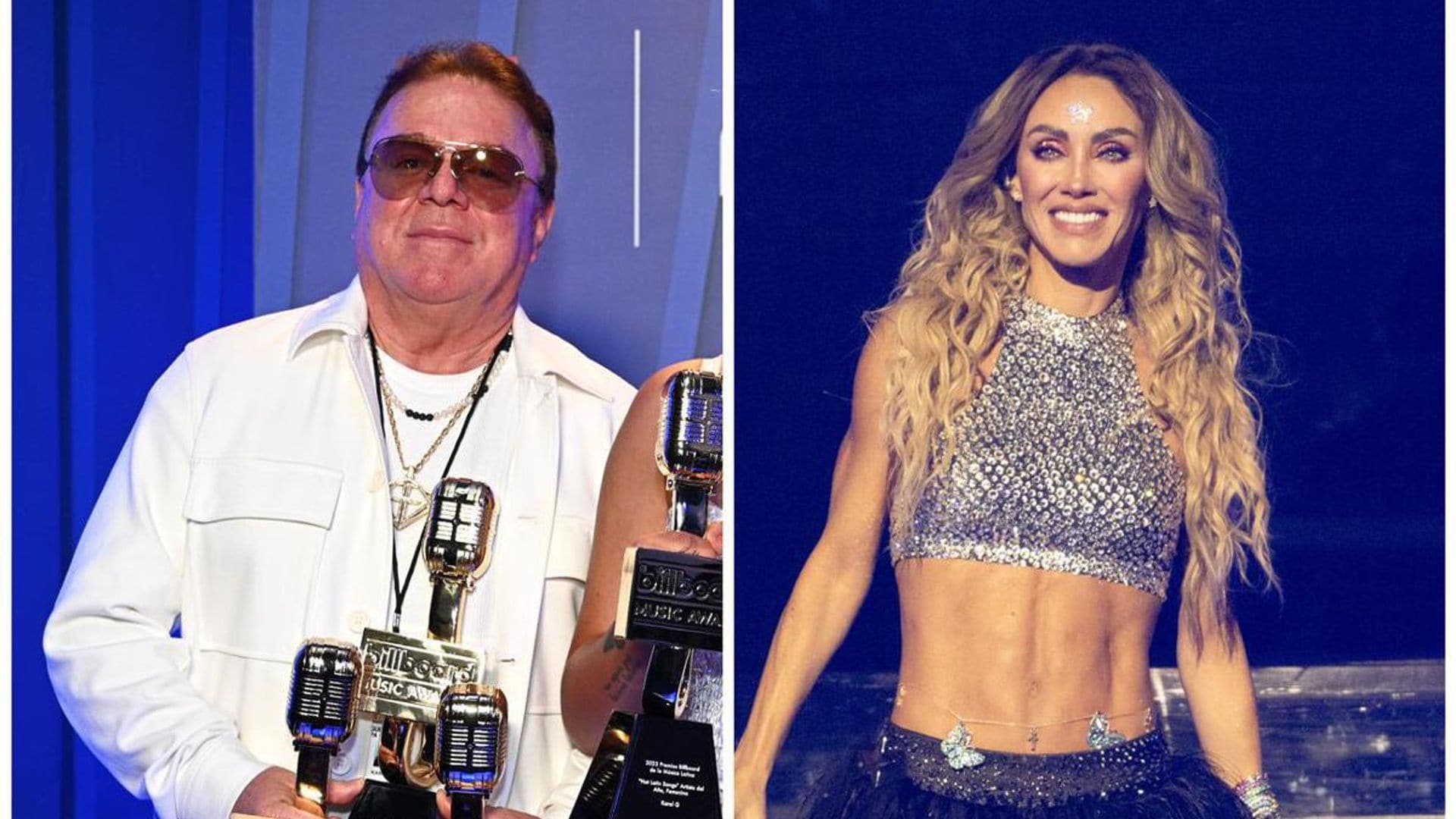 Karol G’s dad ‘Papá G’ enjoyed RBD’s Medellín concert alongside Anahí’s husband