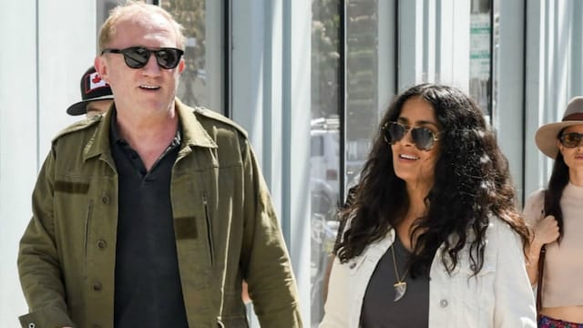 Salma Hayek and husband Francois