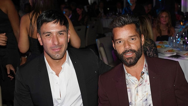 Jwan Yosef and Ricky Martin