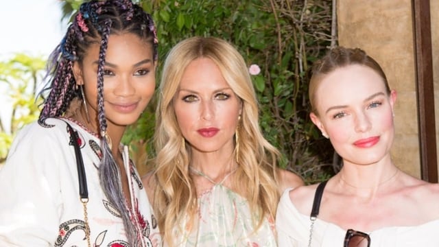 April 15: Chanel Iman and Kate Bosworth chatted with the hostess Rachel Zoe at her The Zoe Report third annual ZOEasis Style Retreat in Palm Springs.
Photo: Hagop Kalaidjian/BFA.com