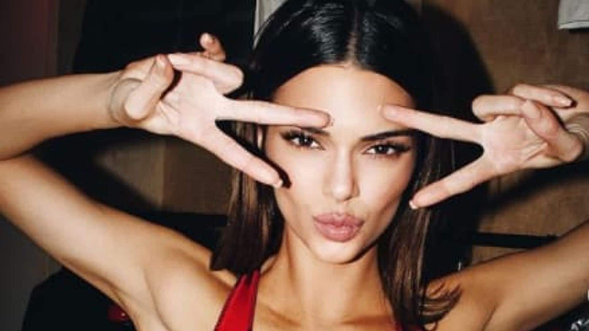 Kendall Jenner supported her family’s individual brands in a clever way