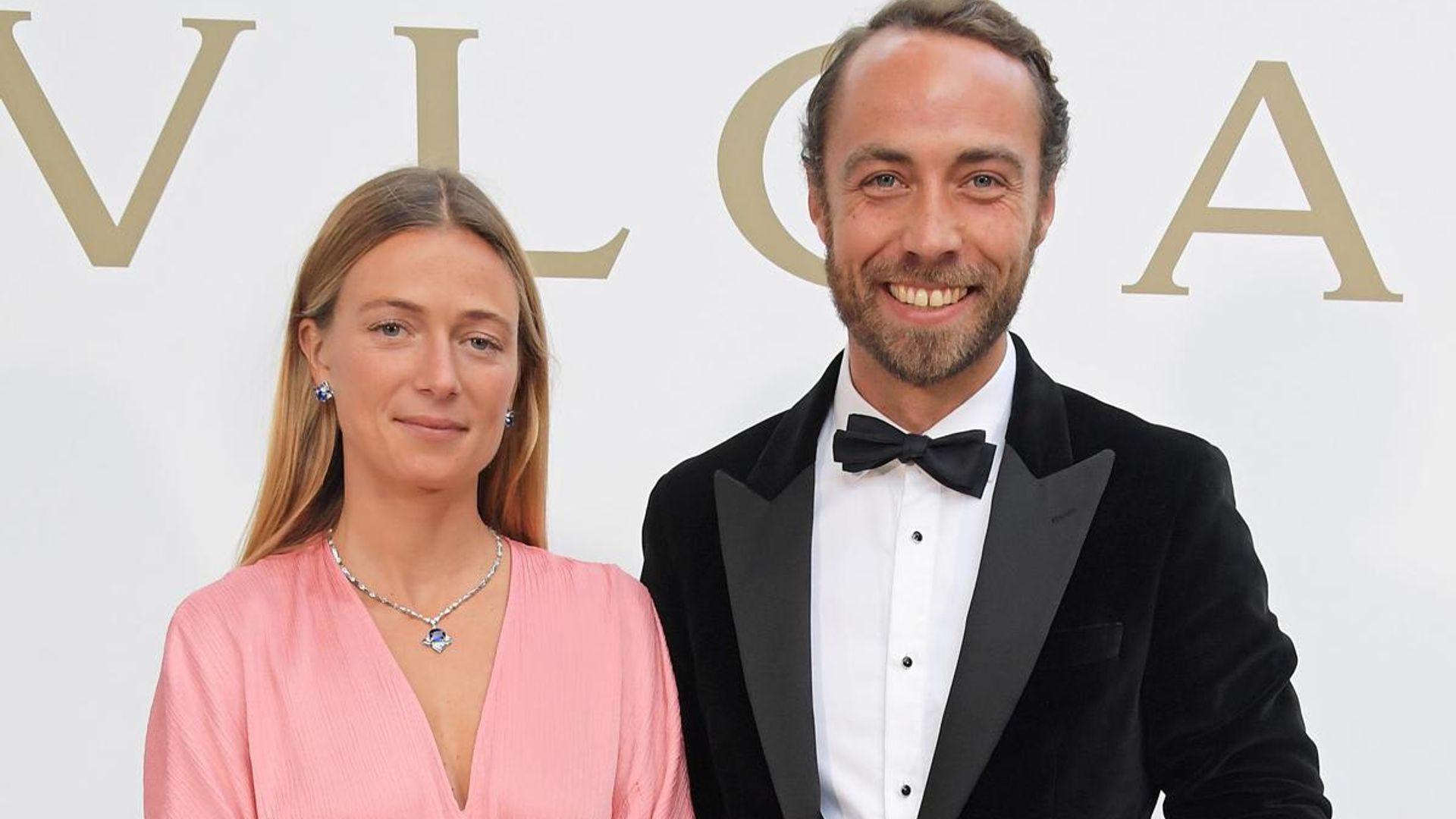 James Middleton and wife Alizée have festive night out with newborn son