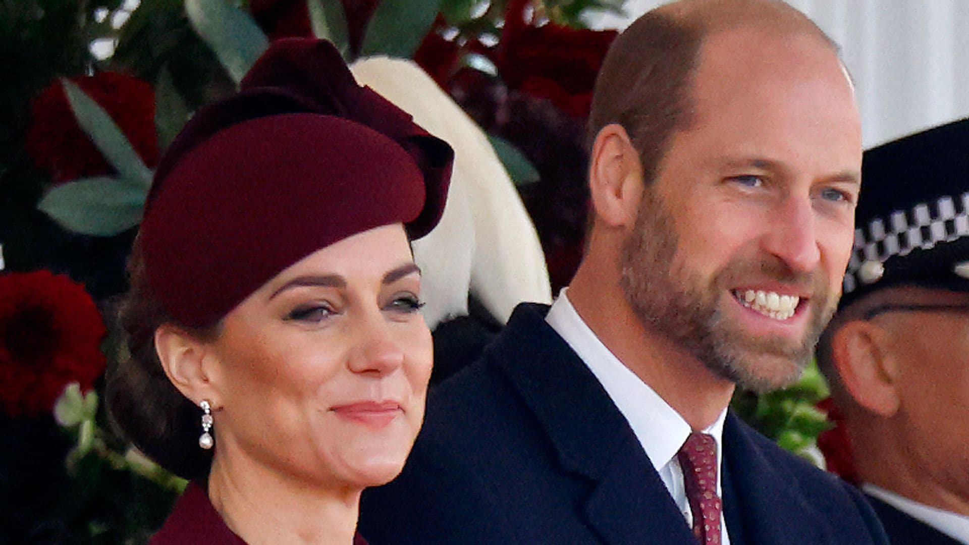 Prince William kisses the Princess of Wales in romantic photo