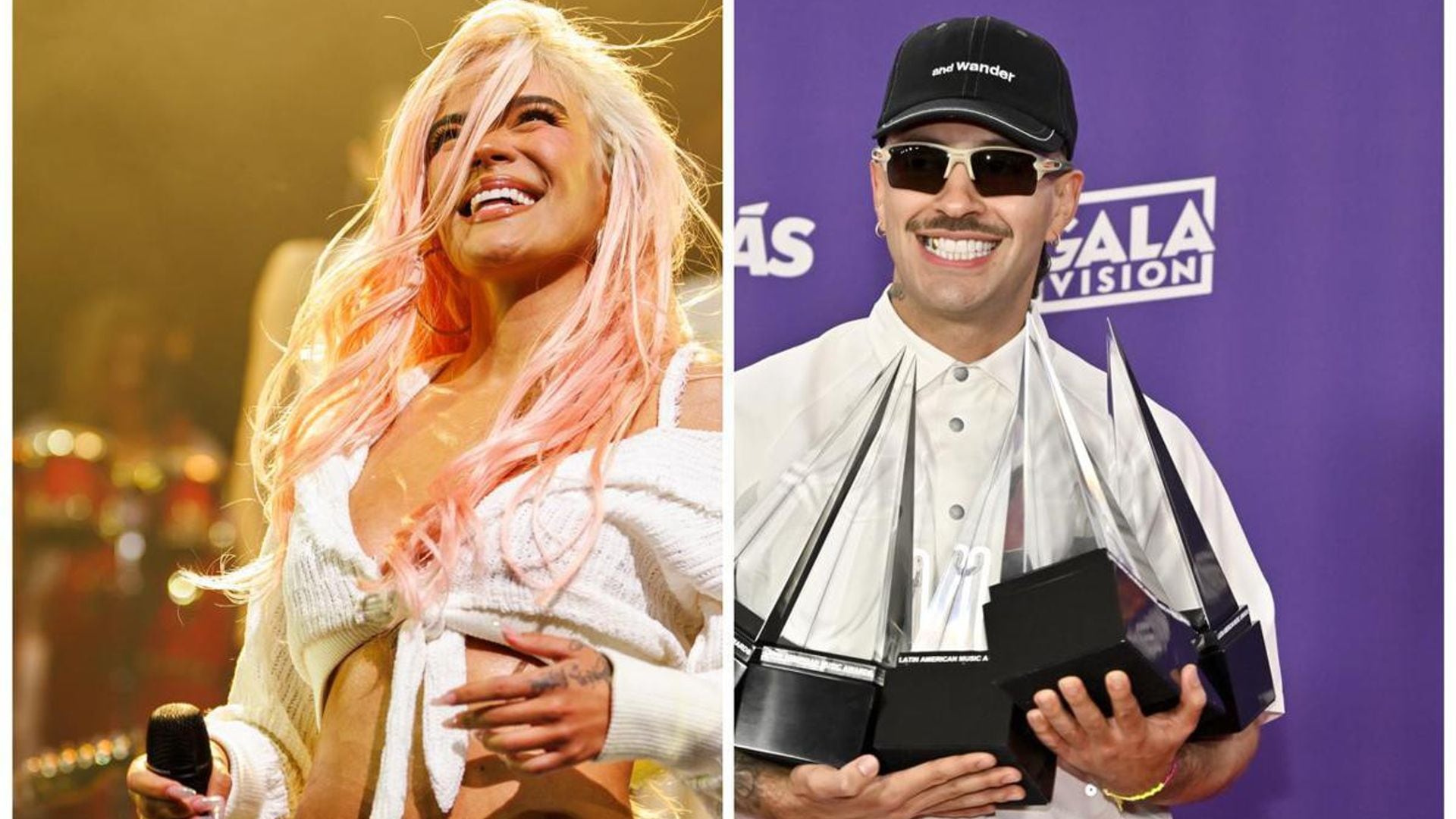 Feid and Karol G are the biggest winners at the Latin American Music Awards: The full list of winner