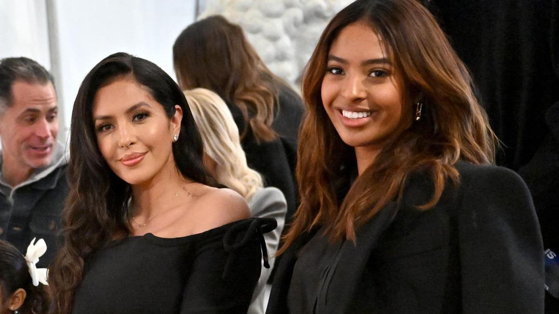 Vanessa Bryant cheers on her daughter’s debut in Milan Fashion Week﻿