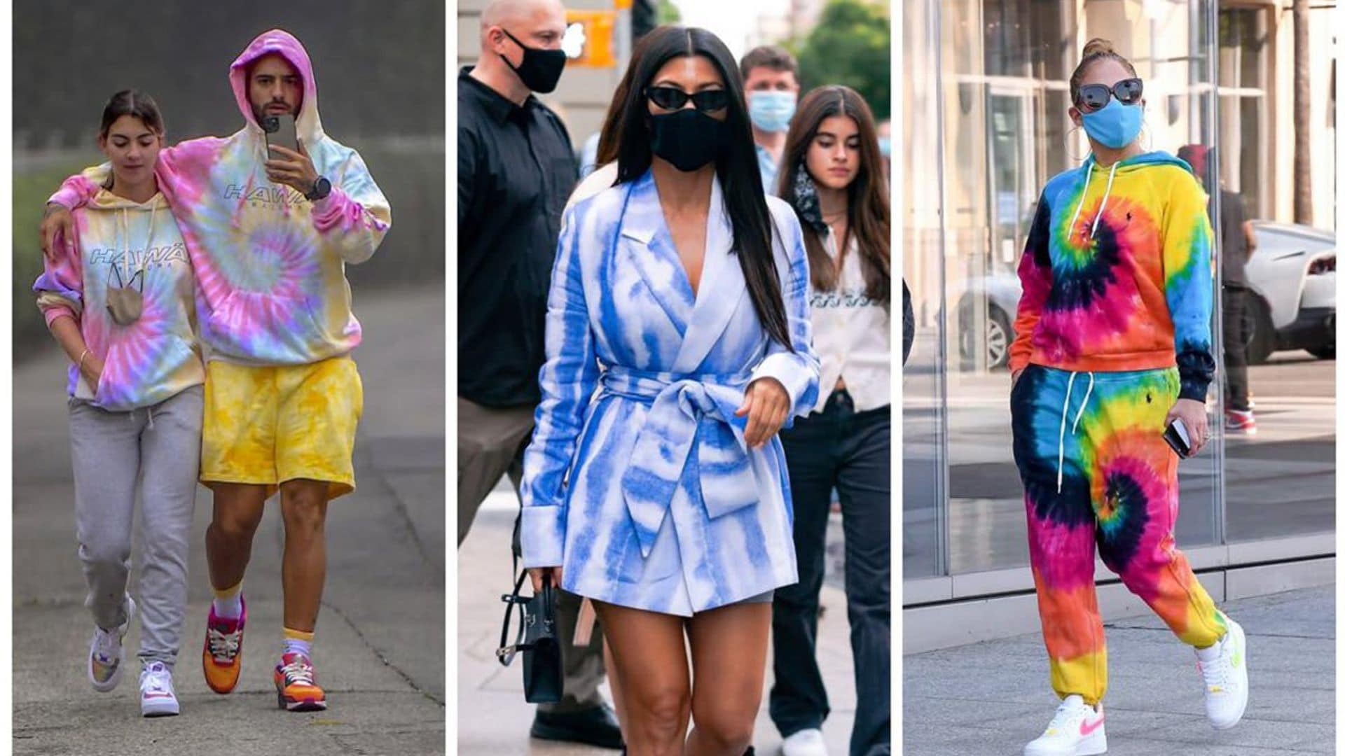 20 Celebrities loving the tie-dye trend