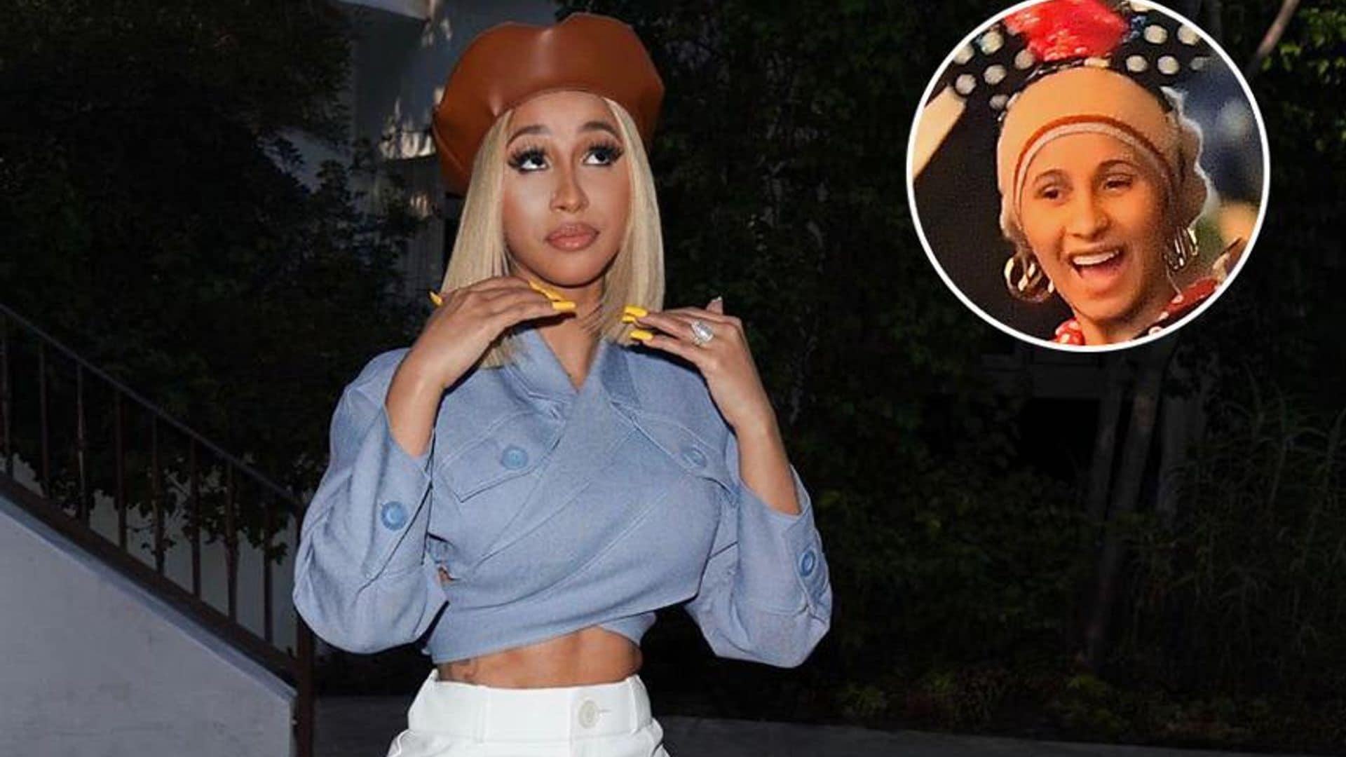 Cardi b is completely unrecognizable without makeup - see the photos!