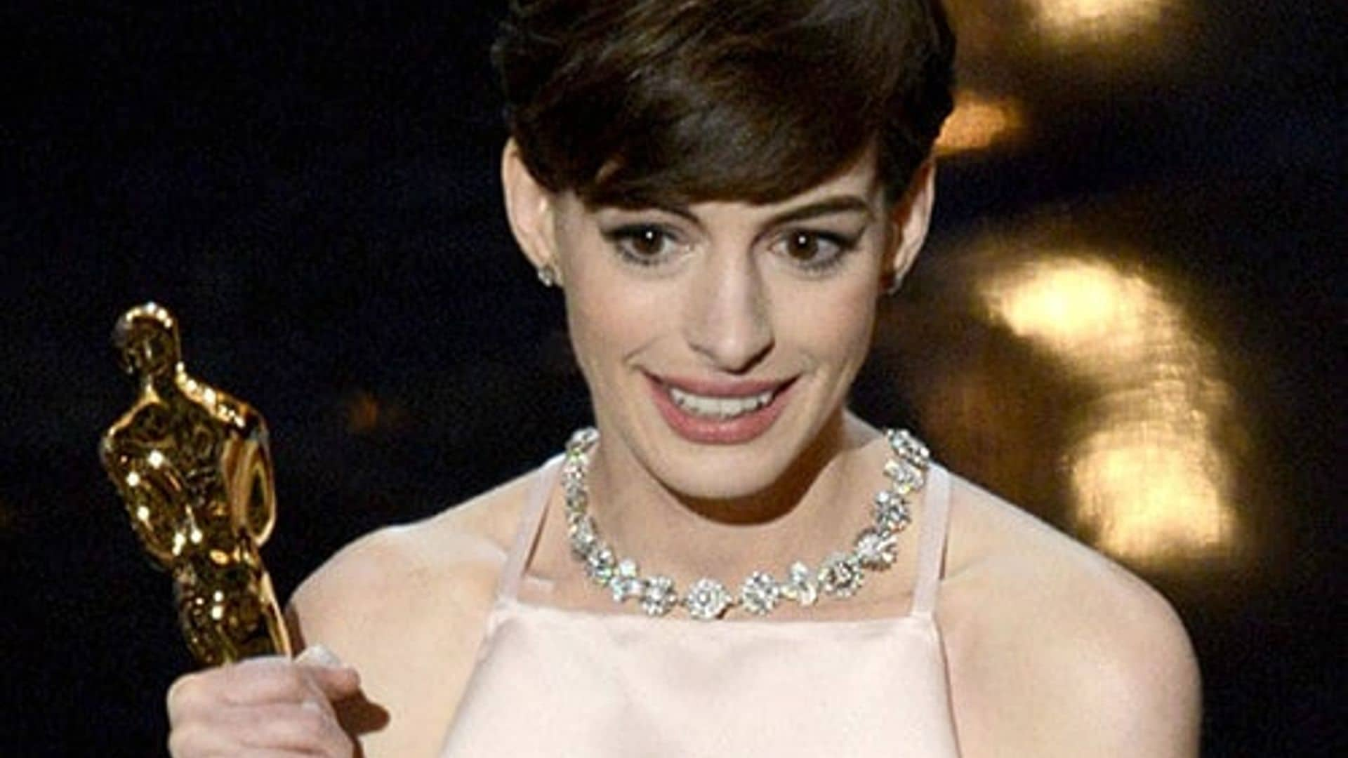 Oscar winner Anne Hathaway admits being 'stressed out' by early fame