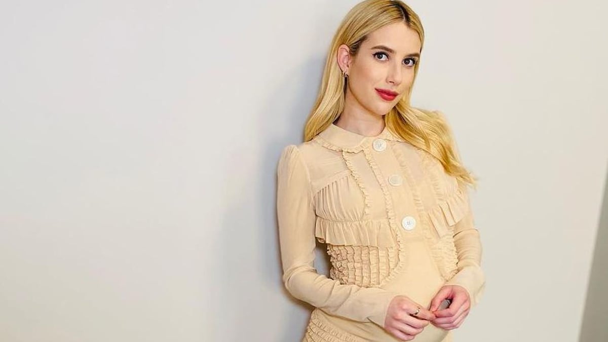 Emma Roberts talks about her new movie and her pregnancy