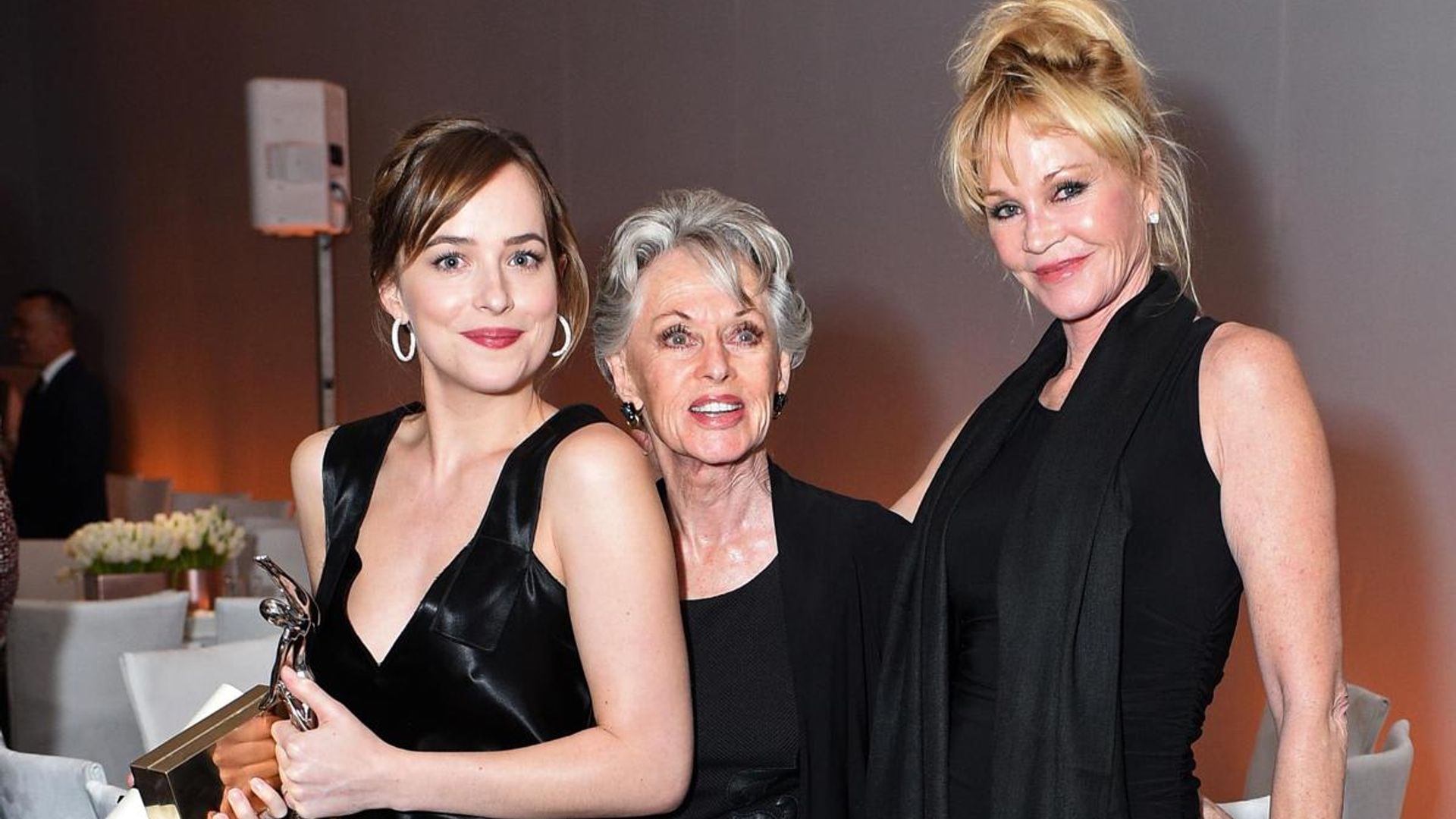 Dakota Johnson says Alfred Hitchcock gave Melanie Griffith a doll of her mom in a coffin