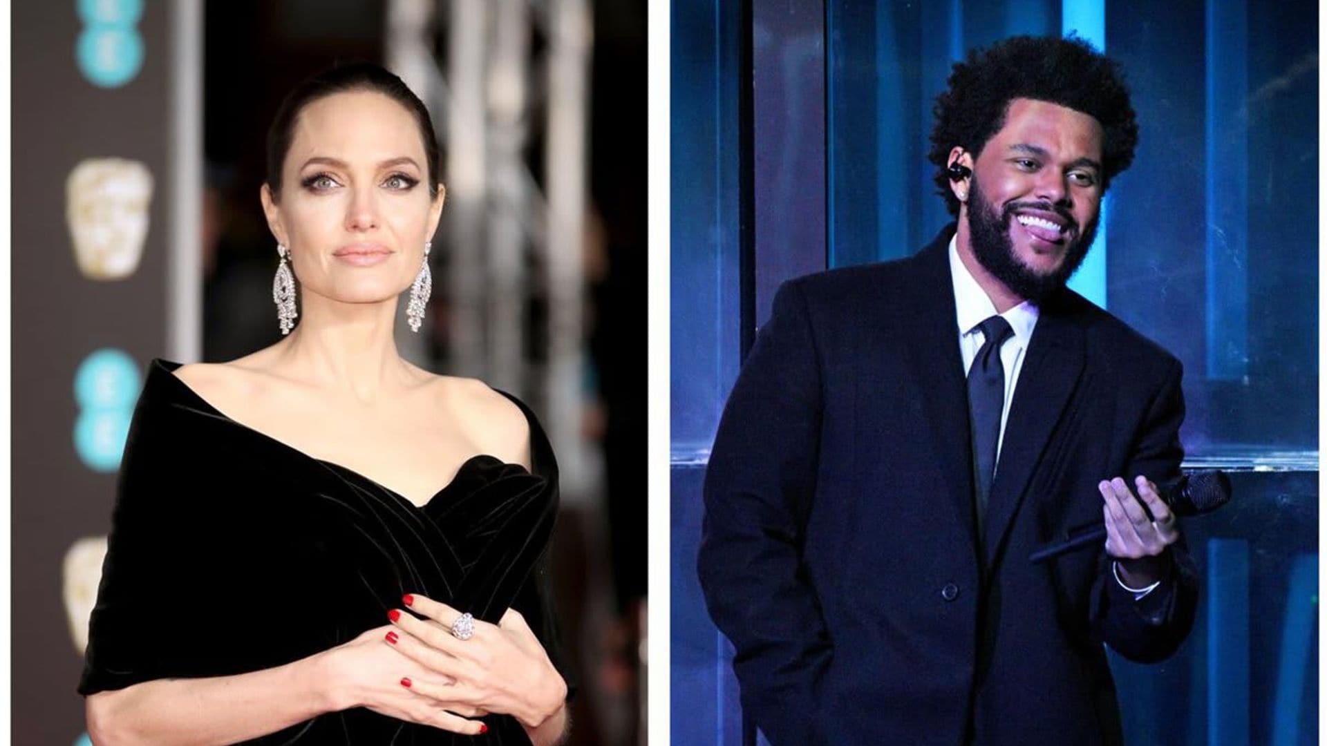 Angelina Jolie and The Weeknd were spotted grabbing dinner together in Santa Monica